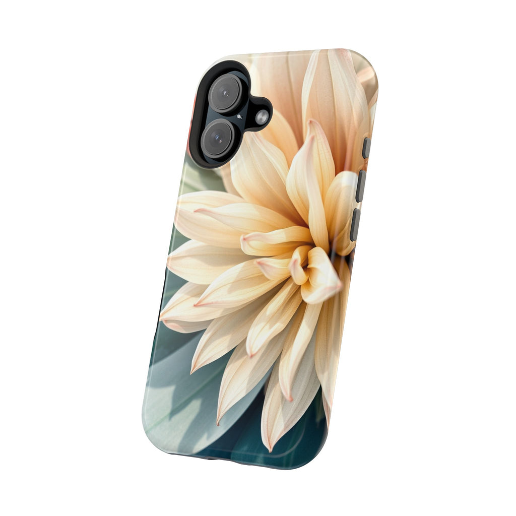 iPhone Neon Floral Radiant Design Clean Minimal Snap Case · iPhone Case