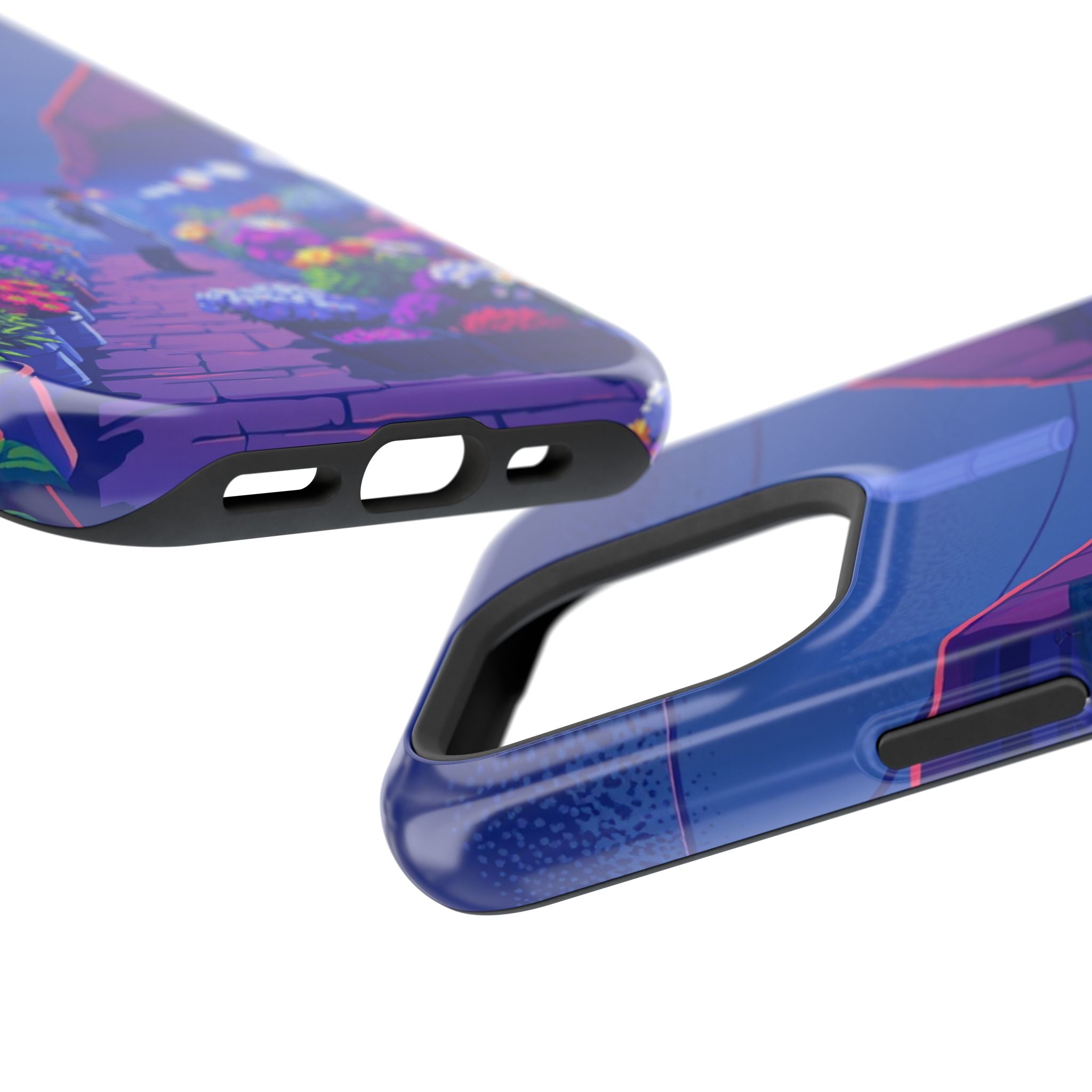 iPhone Flower Market Electric Art Bold Modern Everyday Snap Case · iPhone Case