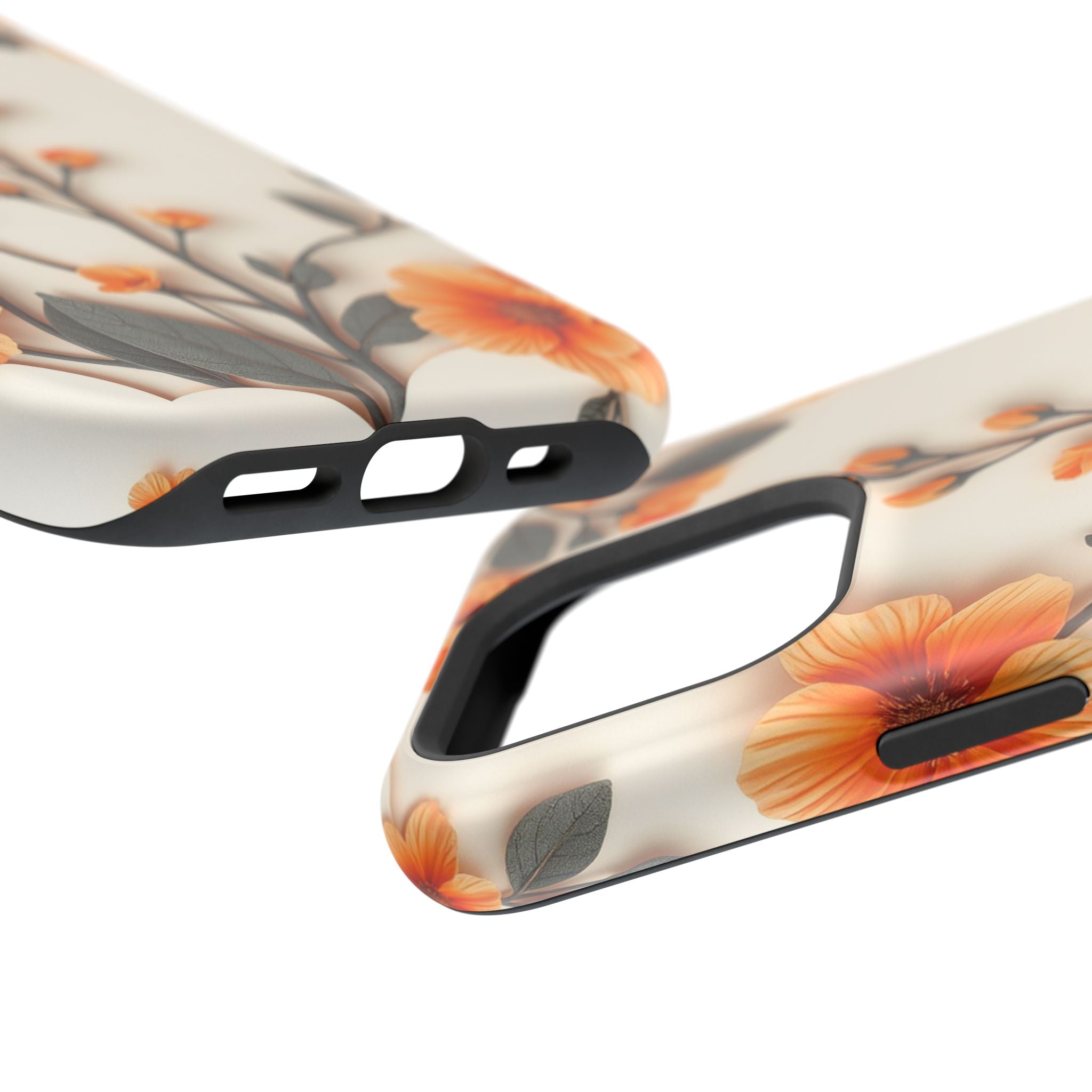 iPhone Vintage Botanical Print Paper Cut Art Slim iPhone Everyday · iPhone Case