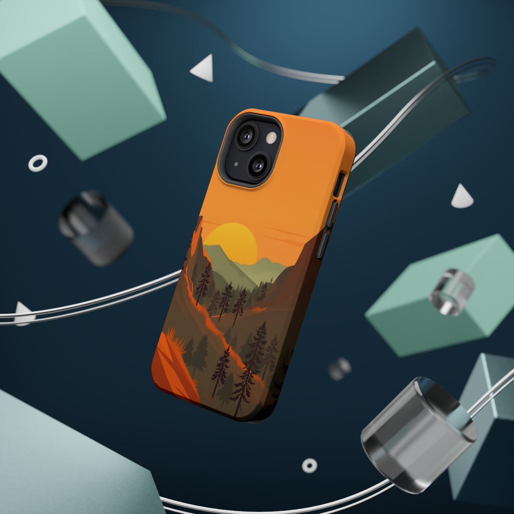iPhone Pine Ridge Earthy Design Slim Everyday Designer Case · iPhone Case
