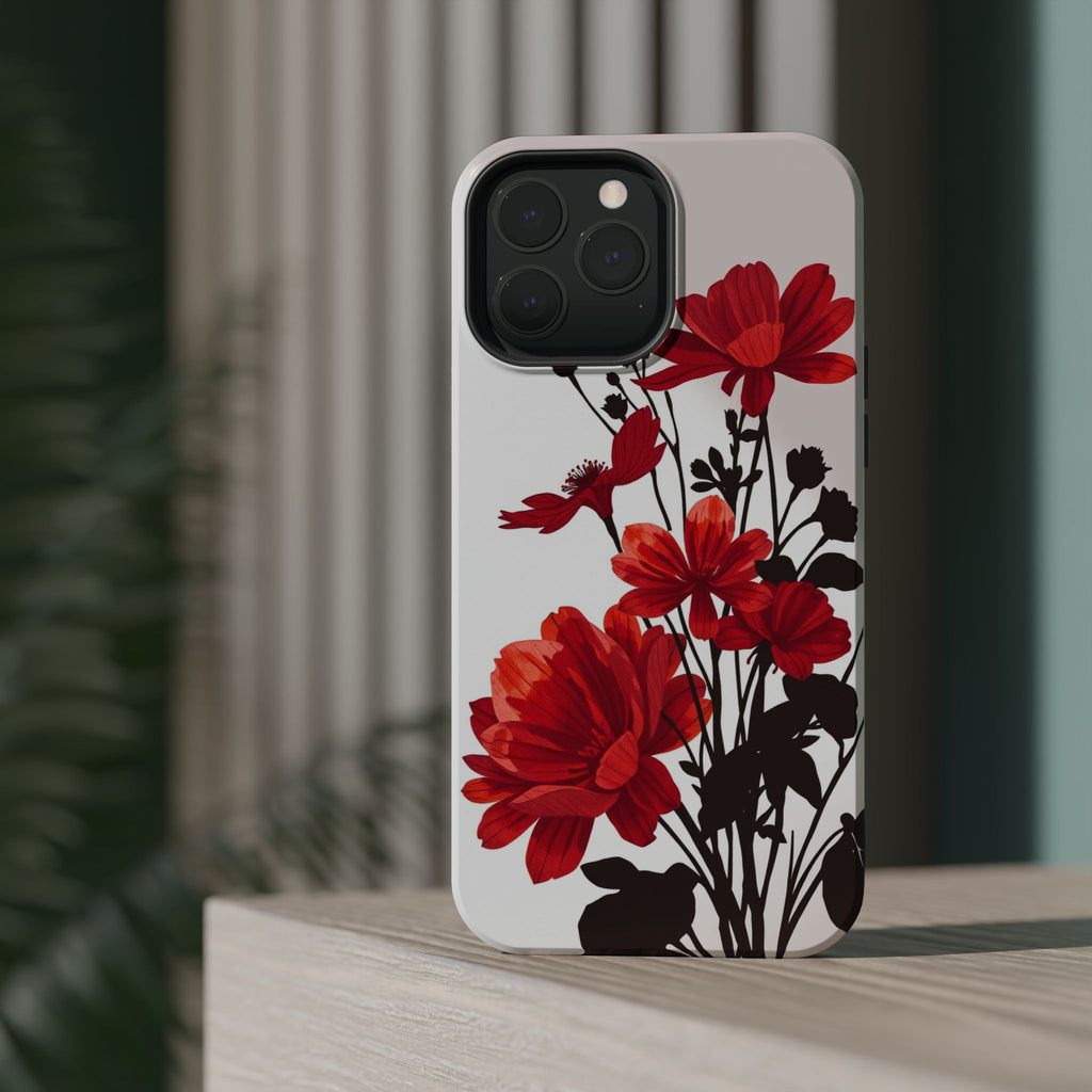 iPhone Floral Silhouette Cinematic Art Slim Snap Case · iPhone Case