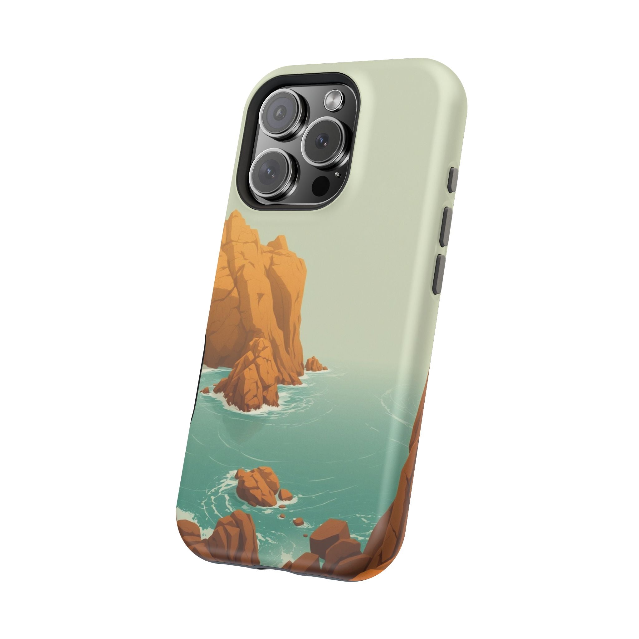 iPhone Rocky Coastline Enchanted Art Slim Everyday Designer Case · iPhone Case