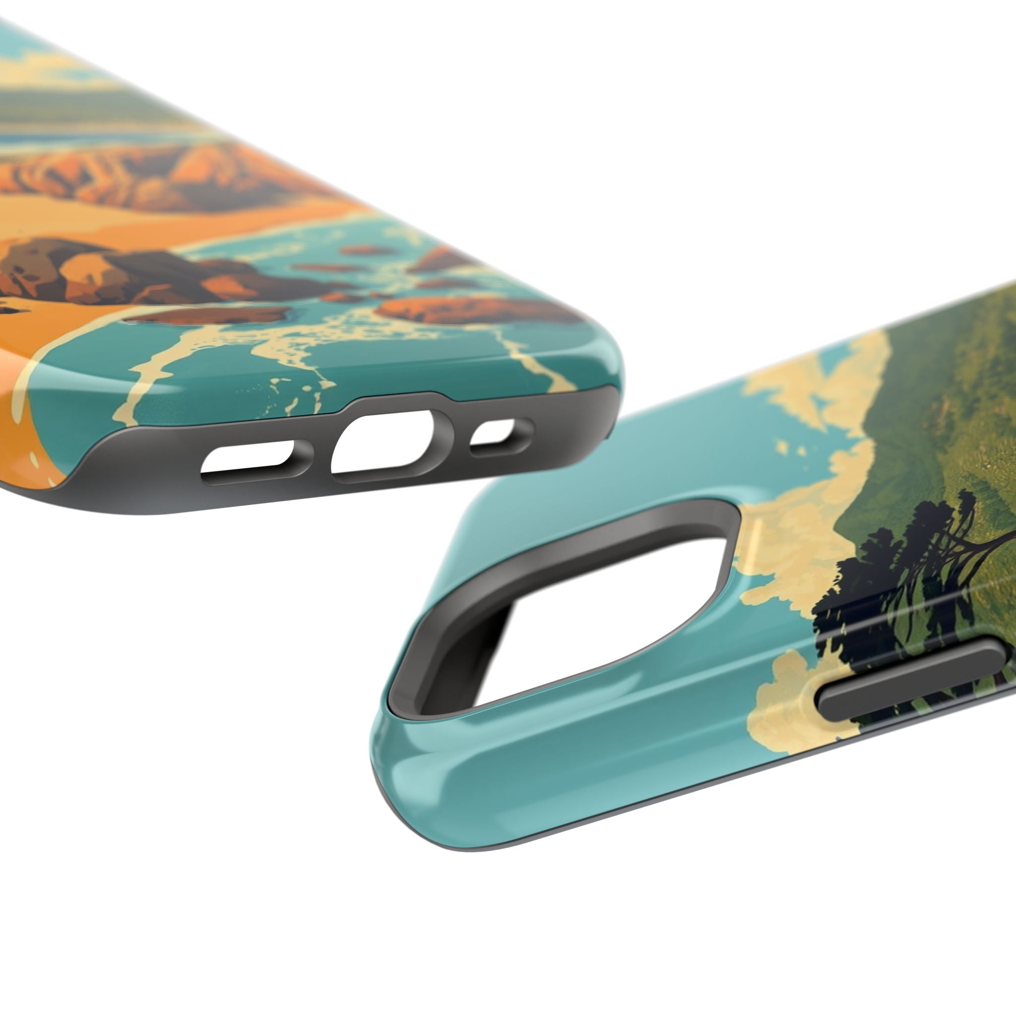 iPhone Pebble Beach Vintage Retro Poster Slim Everyday iPhone Designer · iPhone