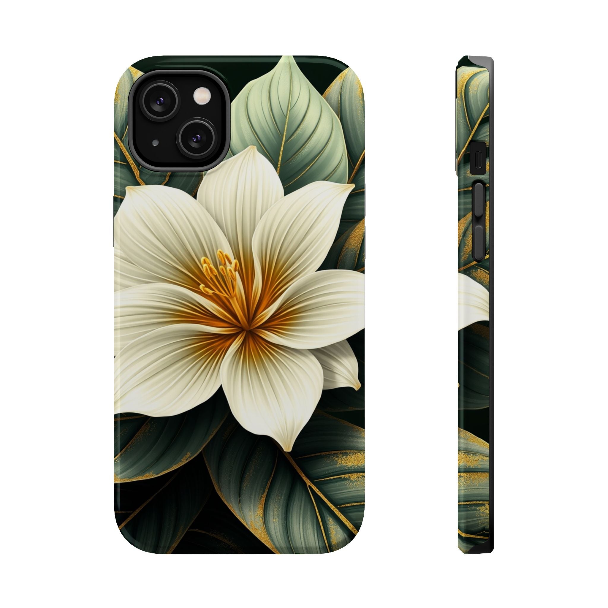 iPhone Radiant Tropical Bloom Design Slim Everyday Designer Case · iPhone Case