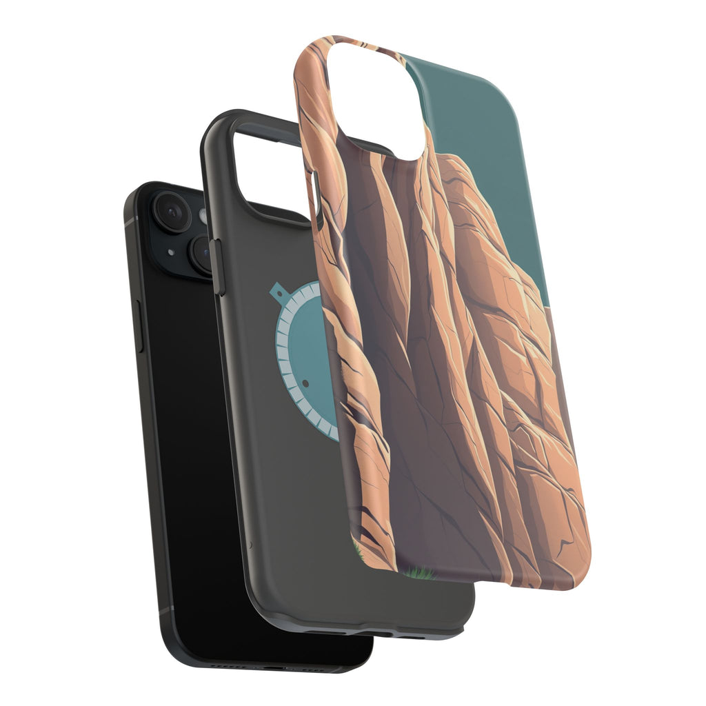 iPhone Canyon Wall Dark Academia Bold Modern Everyday Snap Case · iPhone Case
