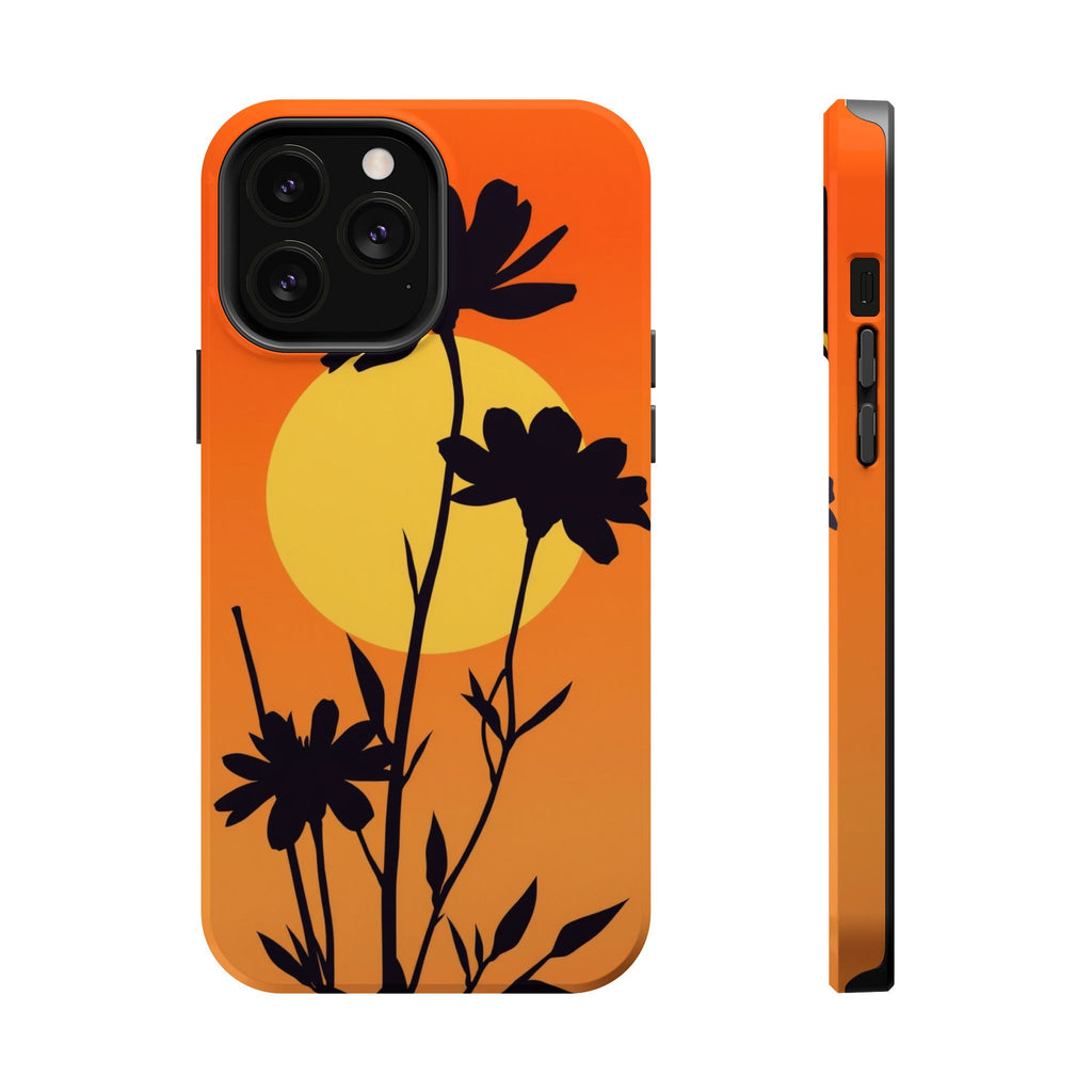 iPhone Vibrant Floral Silhouette Design Slim Everyday iPhone Designer · iPhone C