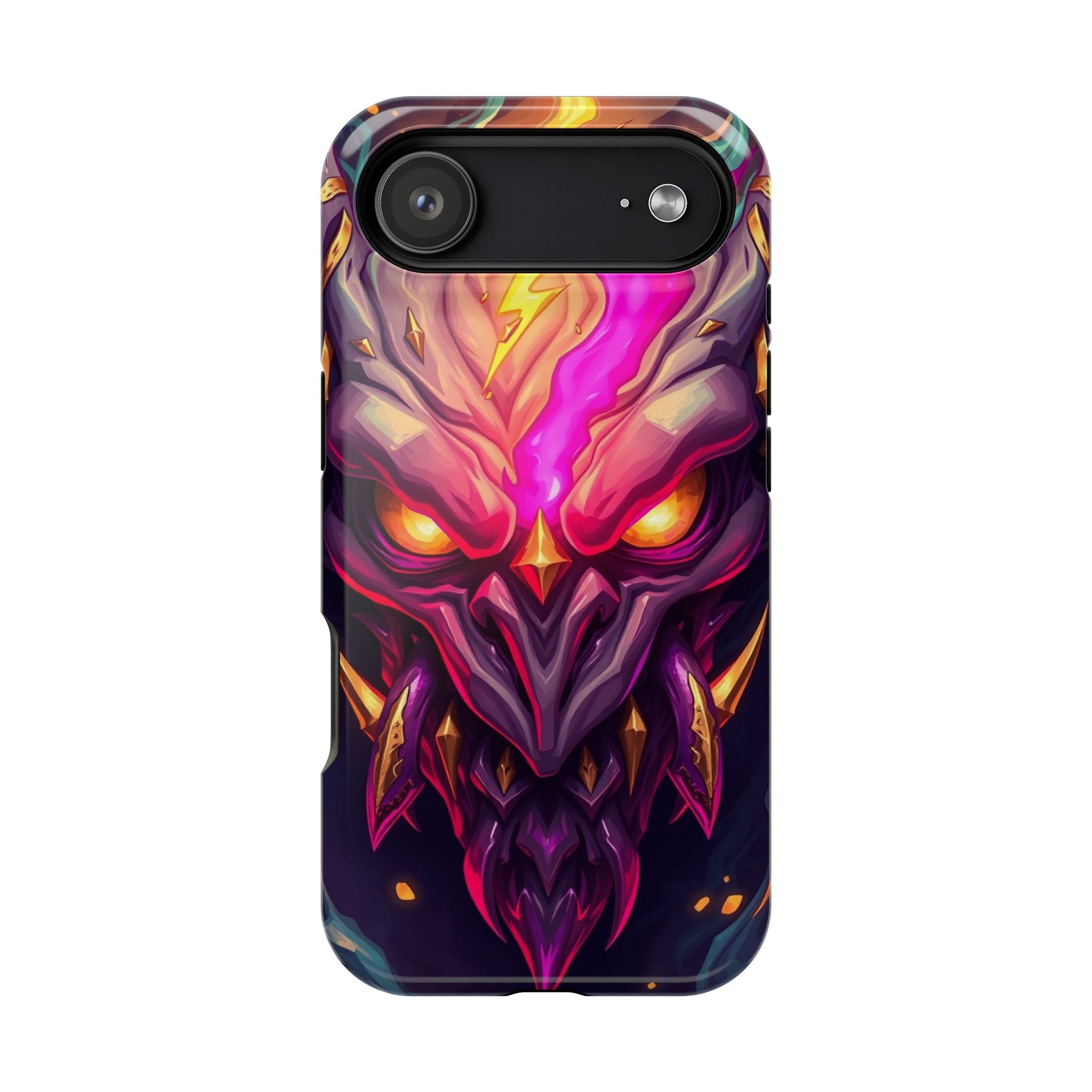 iPhone Chaos Goblin Energy Gold Foil Luxury Slim Everyday Designer Case · iPhone