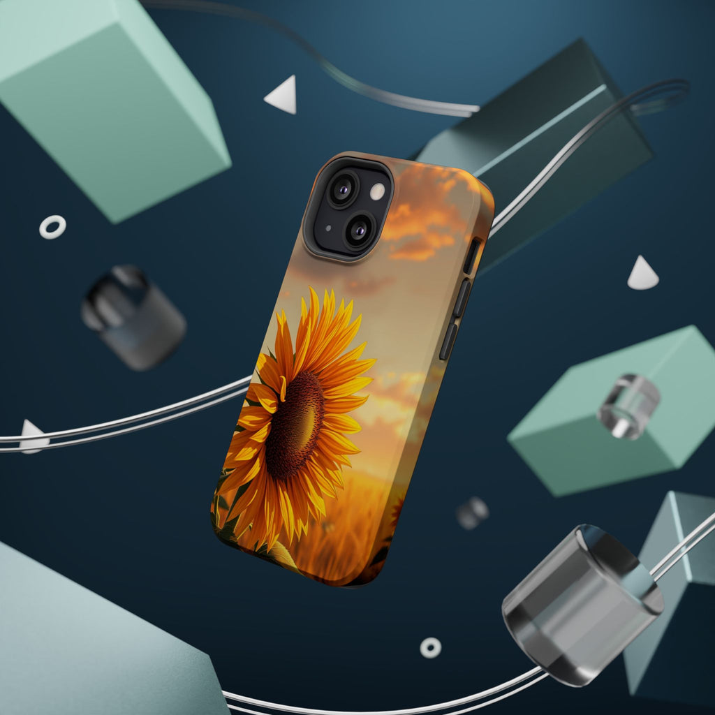 iPhone Sunflower Prairie Electric Art Slim Everyday Designer Case · iPhone Case
