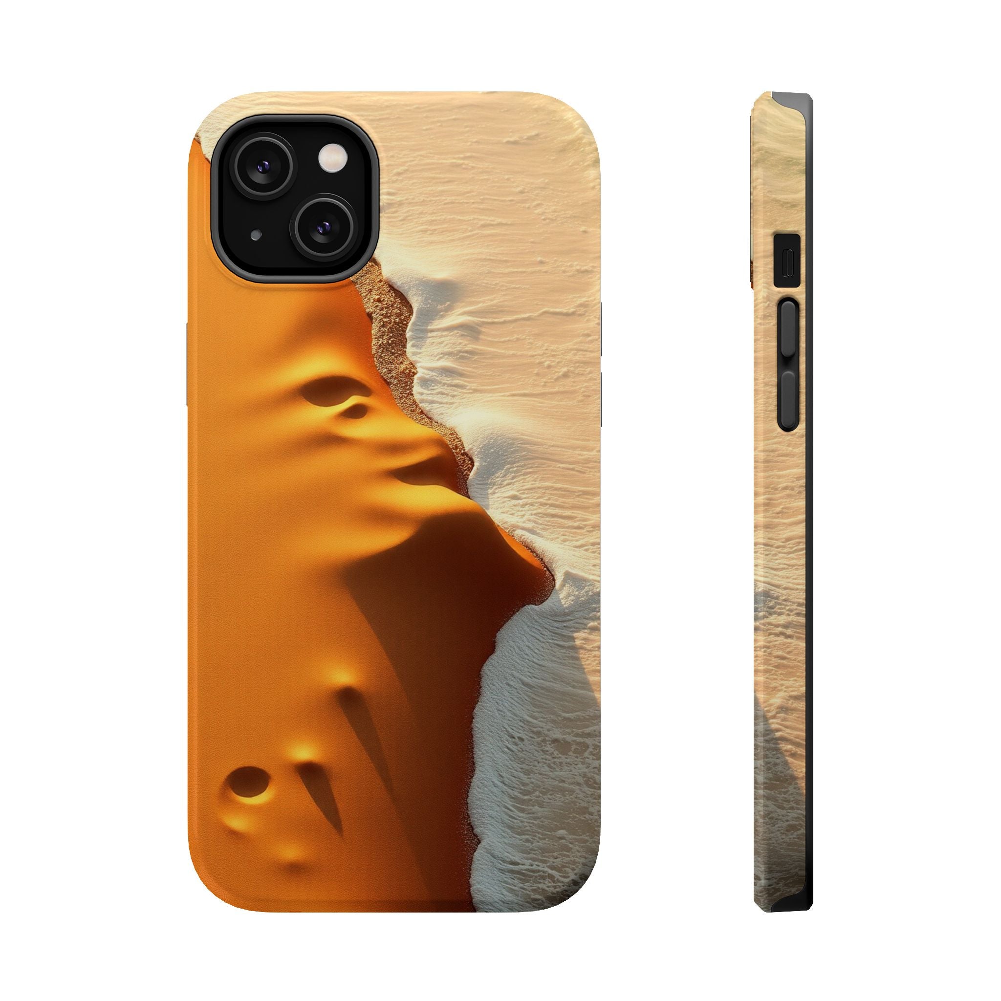 iPhone Shoreline Aerial Gold Foil Luxury Slim Everyday iPhone Designer · iPhone