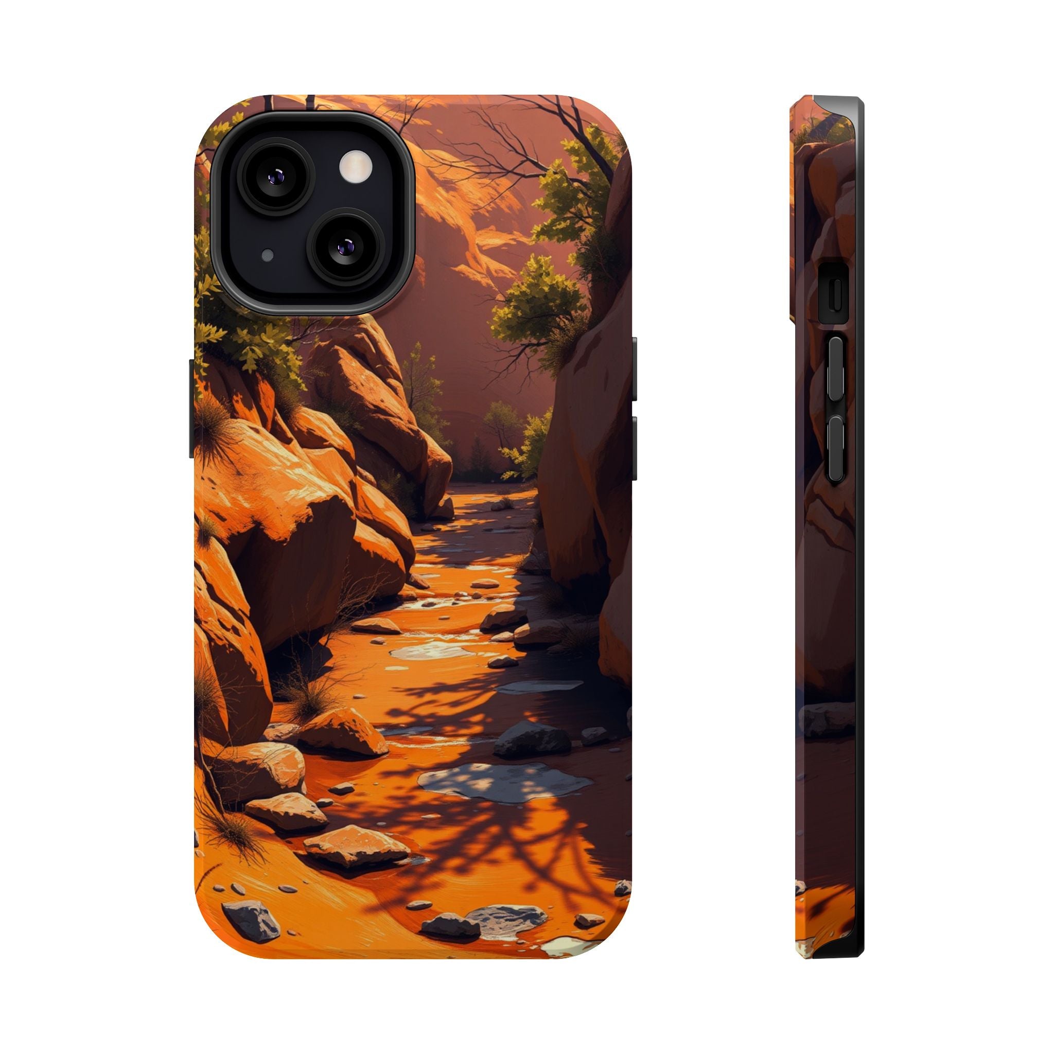 iPhone Spring Creek Bold Art Slim Everyday Designer Case · iPhone Case