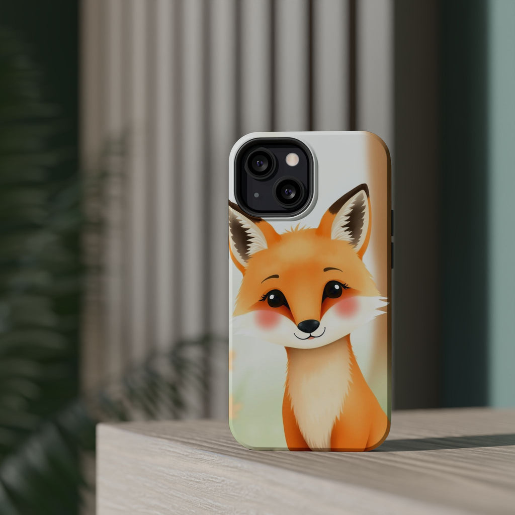 iPhone Watercolor Fox Portrait Kids Fun iPhone Phone Case Gift Slim · iPhone Cas