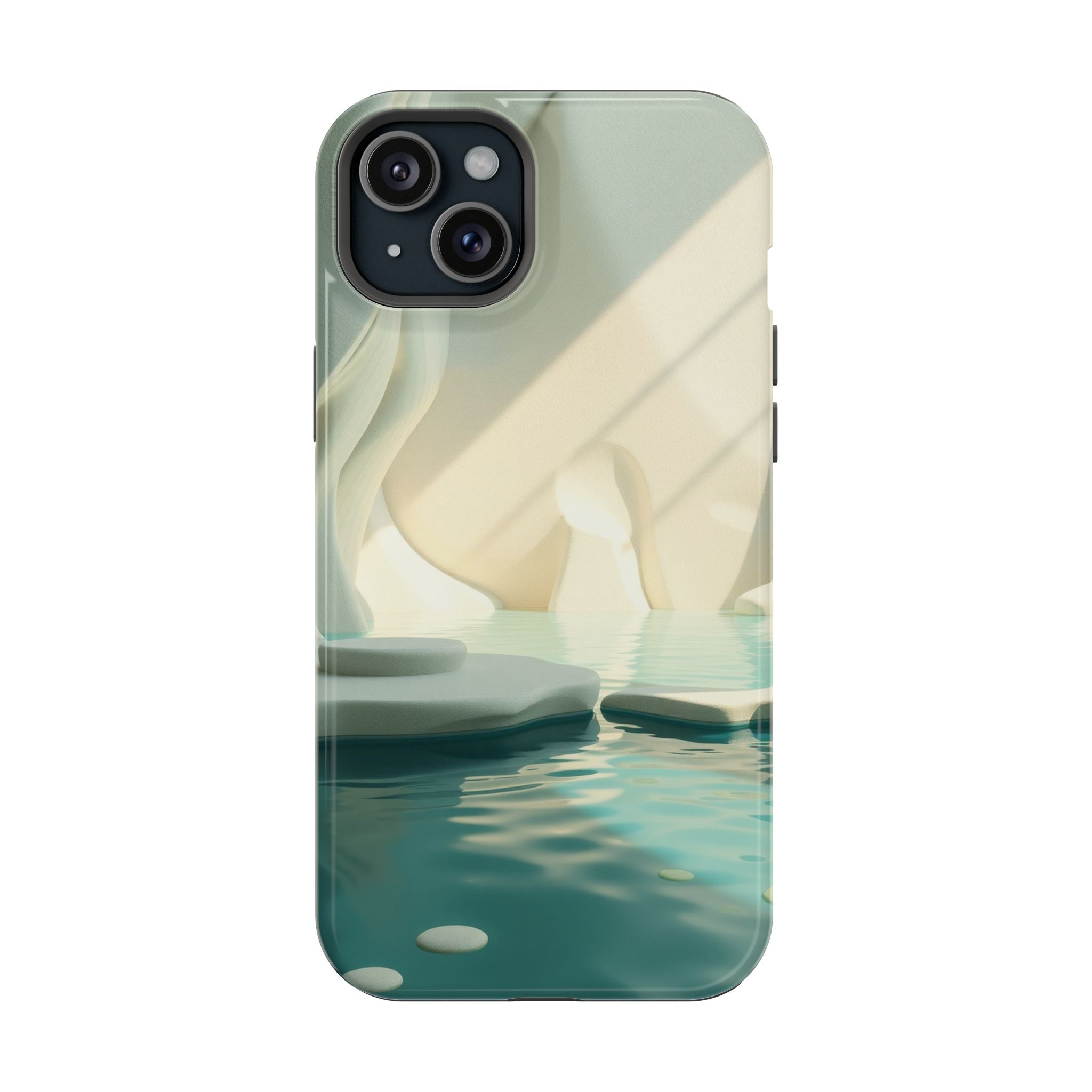 iPhone Tidal Pool 3D Digital Slim Everyday Designer Case · iPhone Case