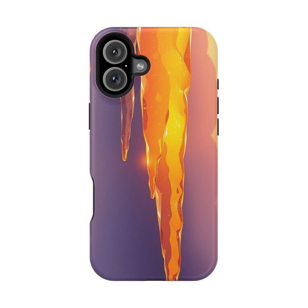 iPhone Icicle Formation Gold Foil Luxury Slim Everyday iPhone Designer · iPhone