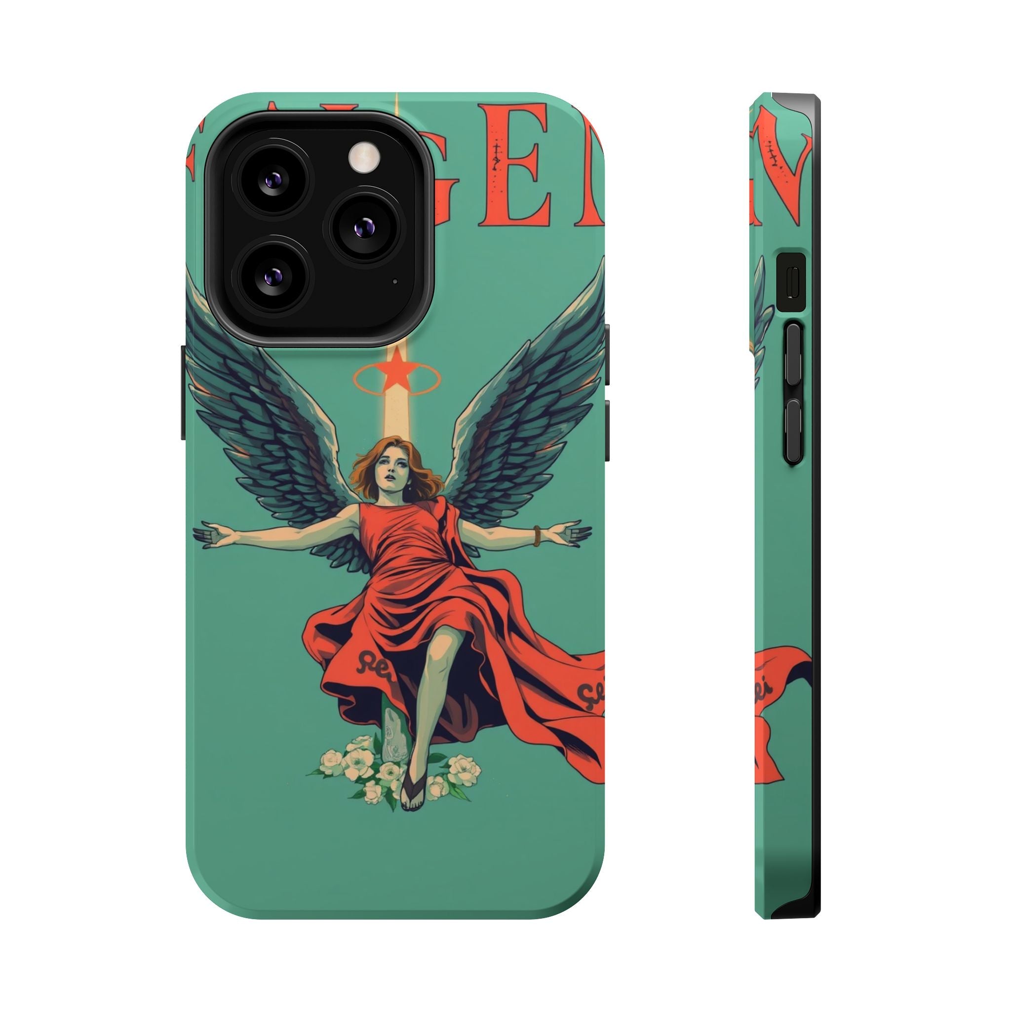 iPhone Radiant Fallen Angel Design Bold Modern Everyday Snap Case · iPhone Case
