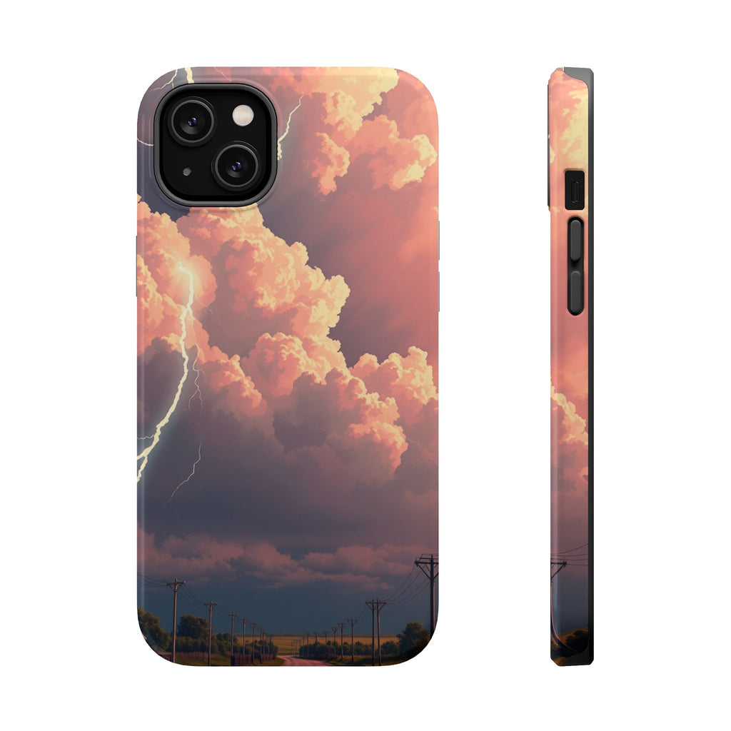 iPhone Thunderstorm Sky Grunge Distressed Slim iPhone Everyday Designer · iPhone