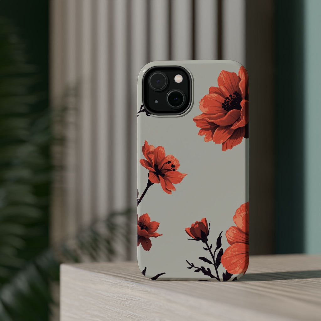 iPhone Dreamy Floral Ink Wash Design Slim Everyday iPhone 13 Designer · iPhone C