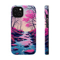 iPhone Spring Creek Mystic Art 15 Bold Modern Everyday Snap Case · iPhone Case