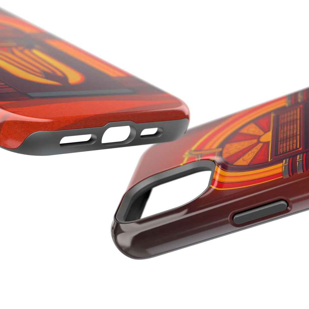 iPhone Jukebox Glow Pop Art Bold Bold Modern Everyday Snap Case · iPhone Case