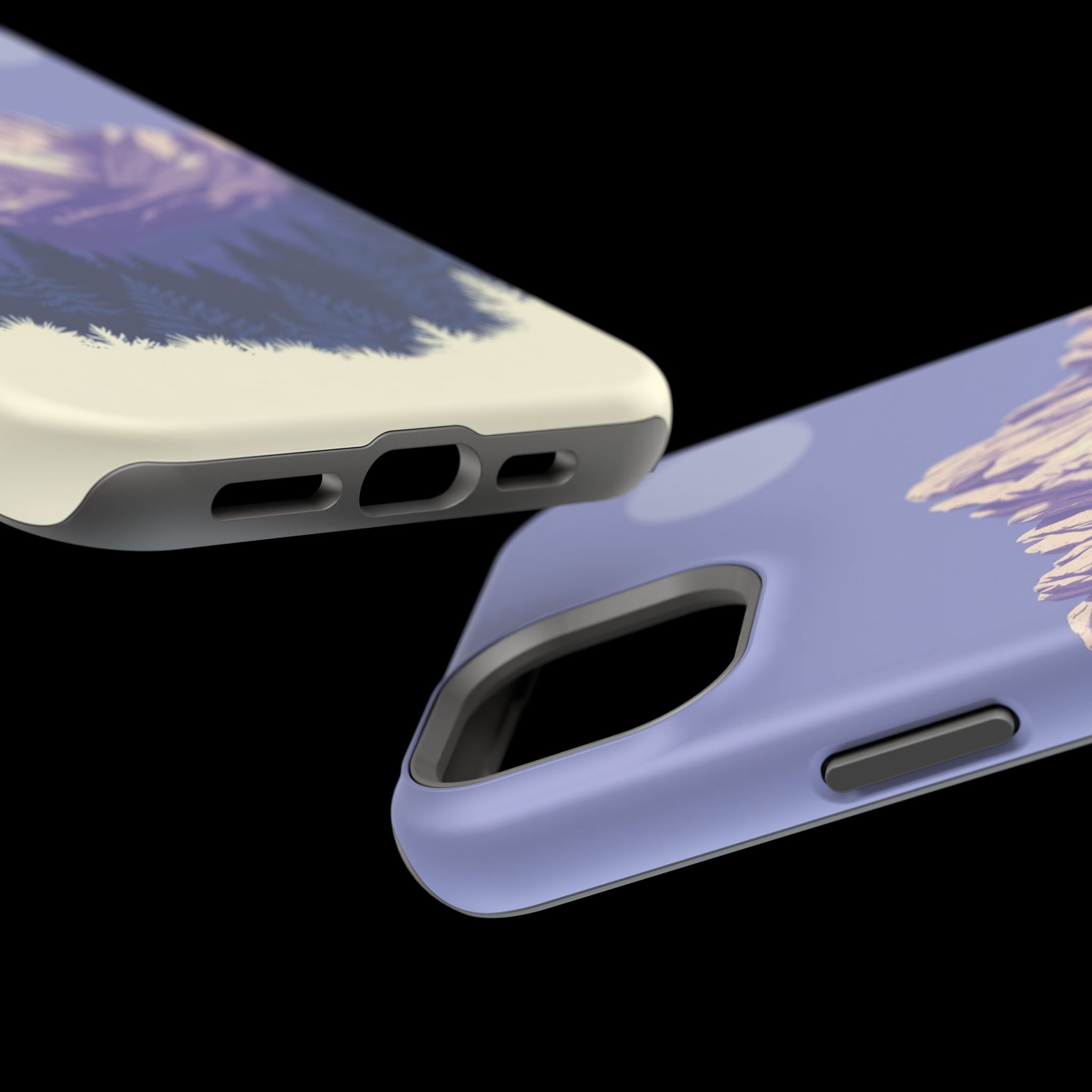 iPhone Pine Ridge Serene Design Slim Everyday Designer Case · iPhone Case