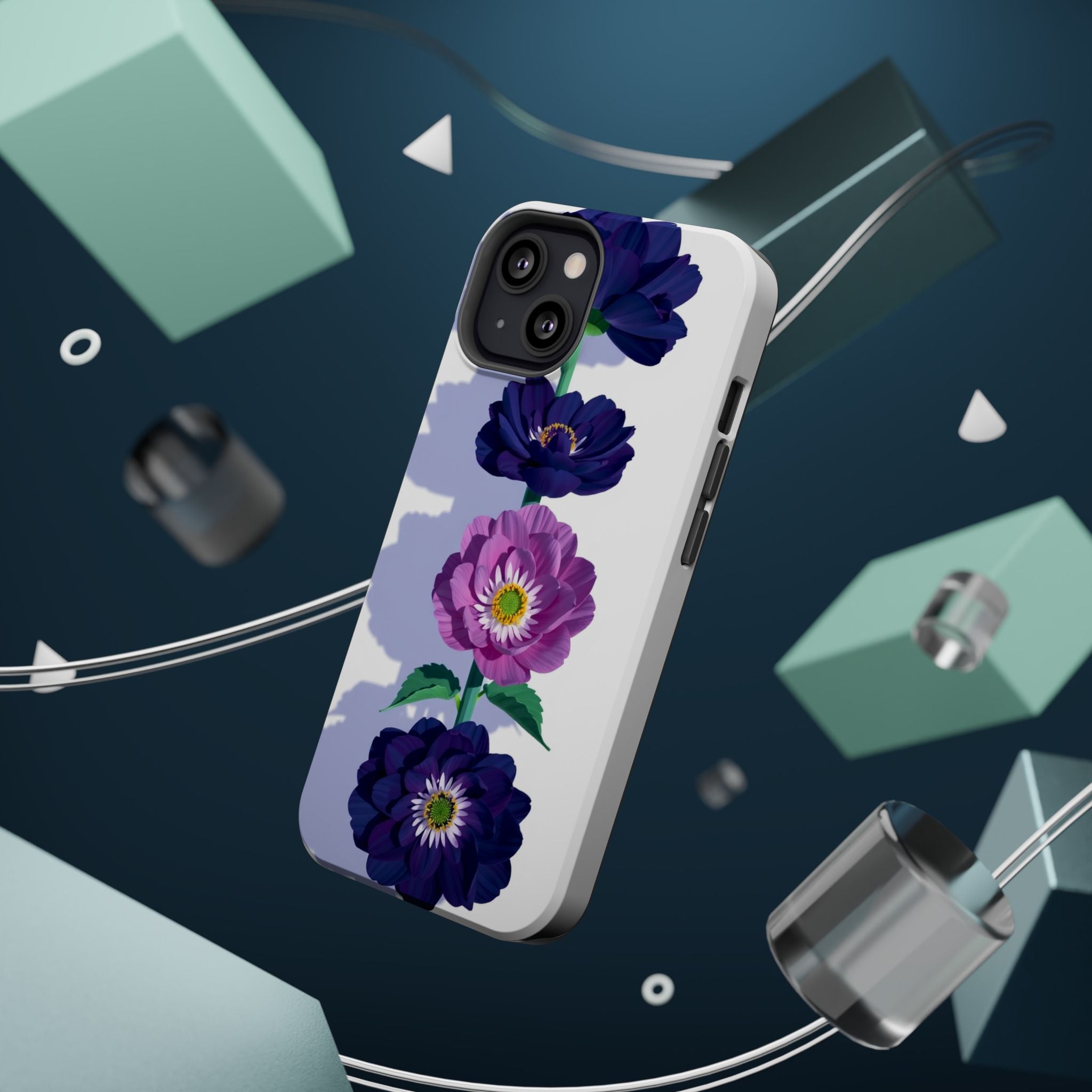 iPhone Ranunculus Stack Abstract Geometric Slim iPhone Everyday · iPhone Case