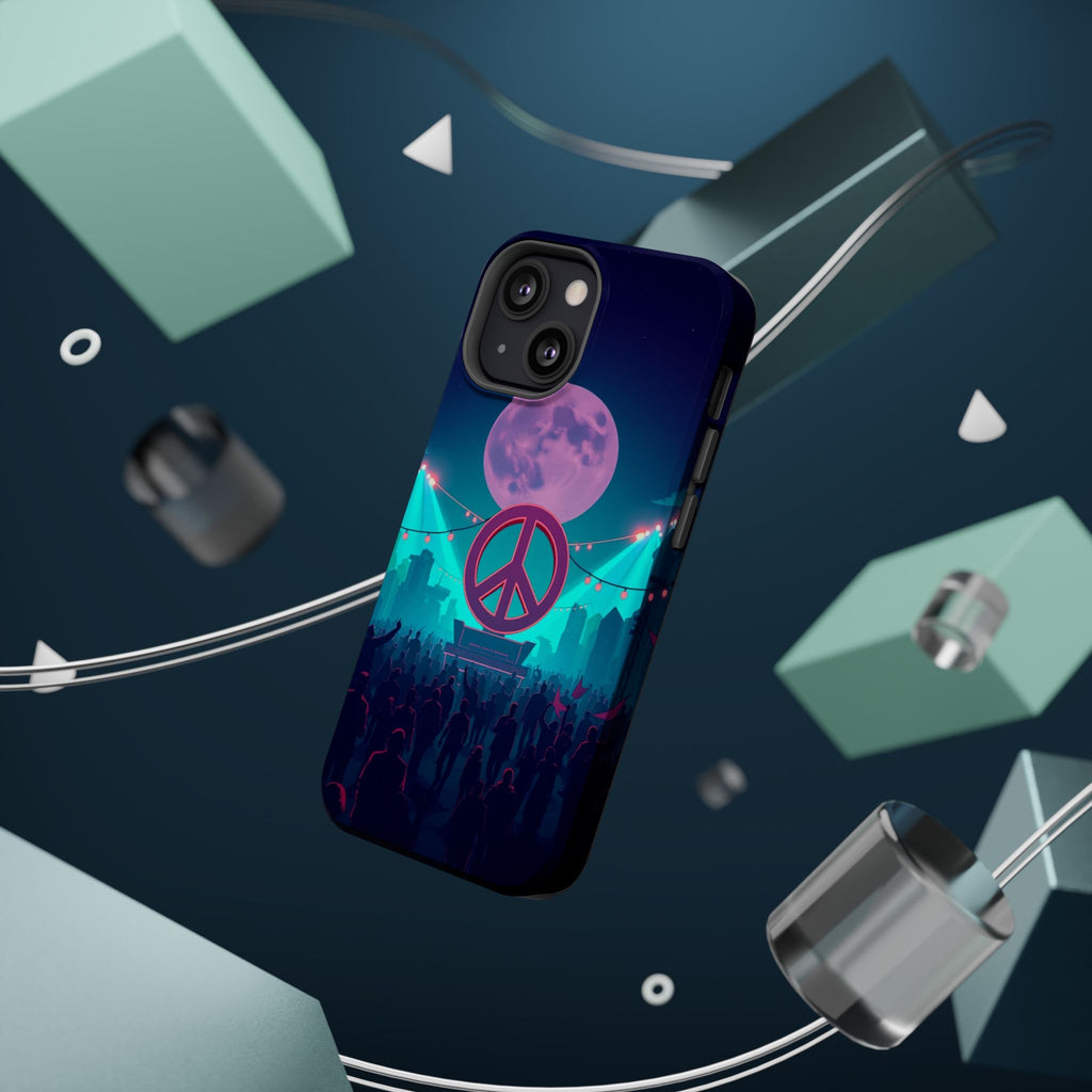 iPhone Woodstock Peace Mystic Art Bold Modern Everyday Snap Case · iPhone Case