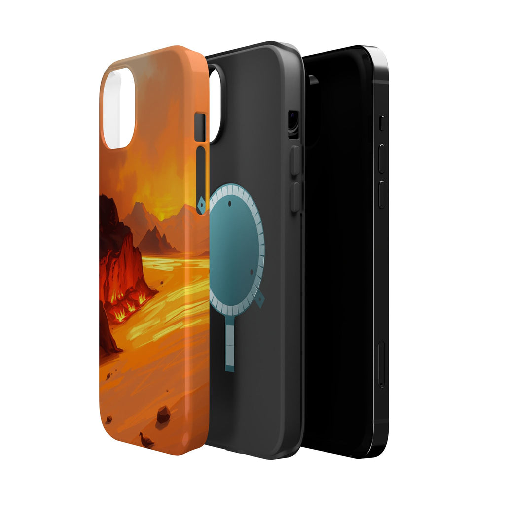 iPhone Burnt Orange And Sand Wildfire Glow Slim iPhone Everyday · iPhone Case