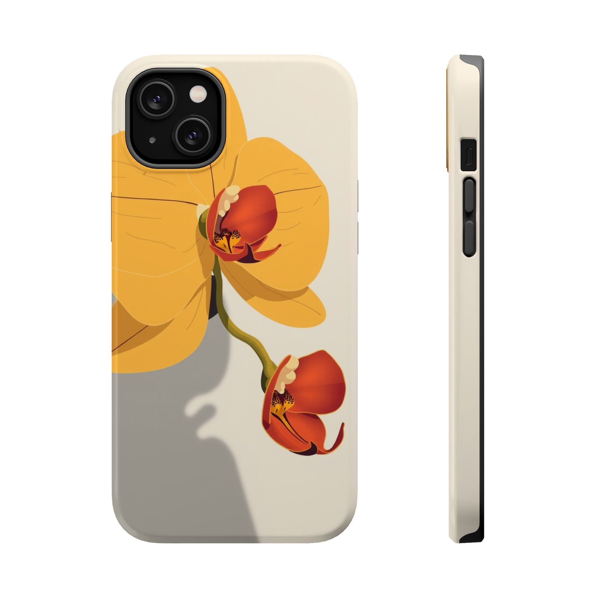 iPhone Vibrant Orchid Study Design Bold Modern Everyday Snap Case · iPhone Case