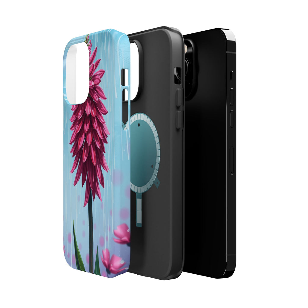 iPhone Cyan And Magenta Spring Shower Bloom Slim iPhone Everyday · iPhone Case