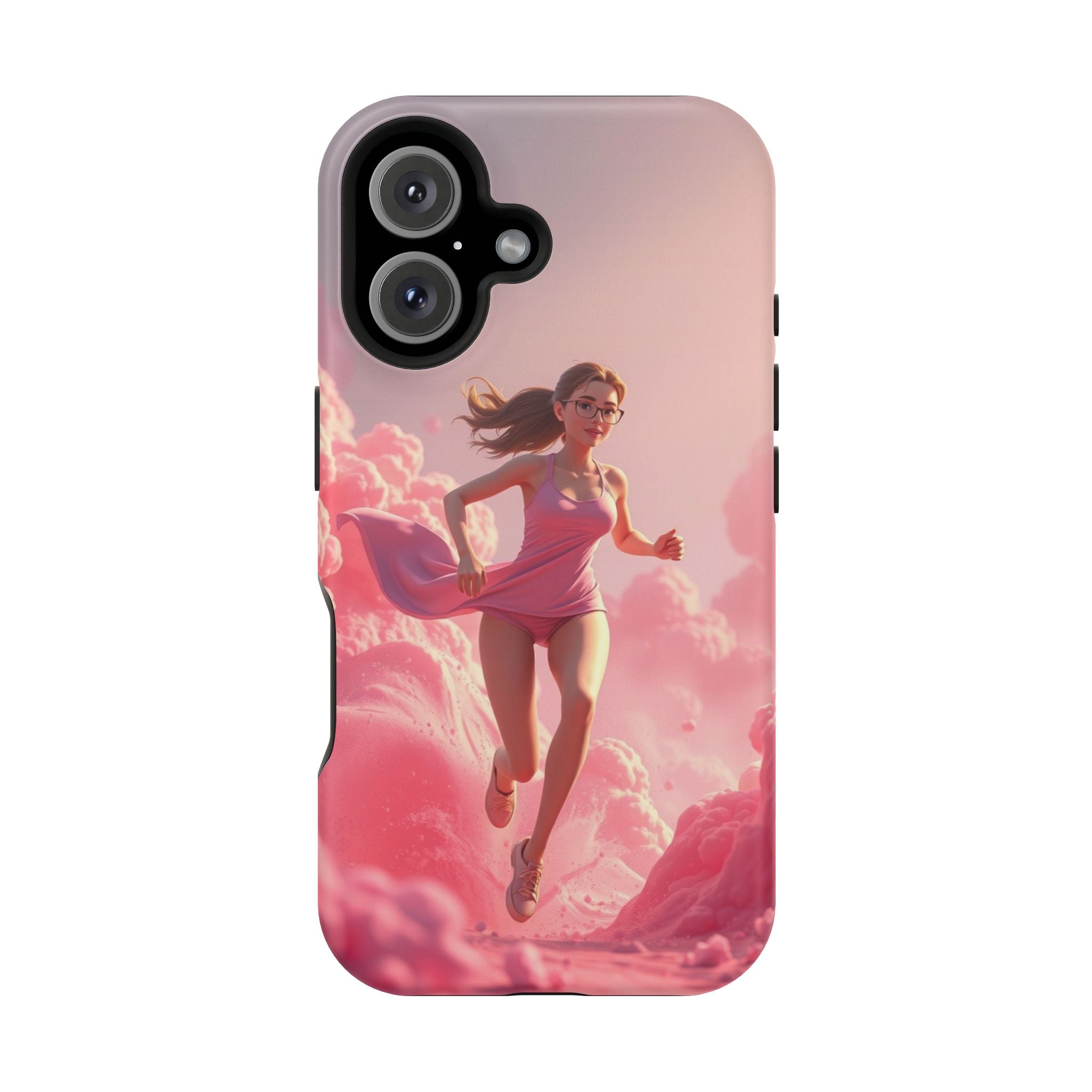 iPhone on Fumes 3D Digital Bold Modern Everyday Snap Case · iPhone Case