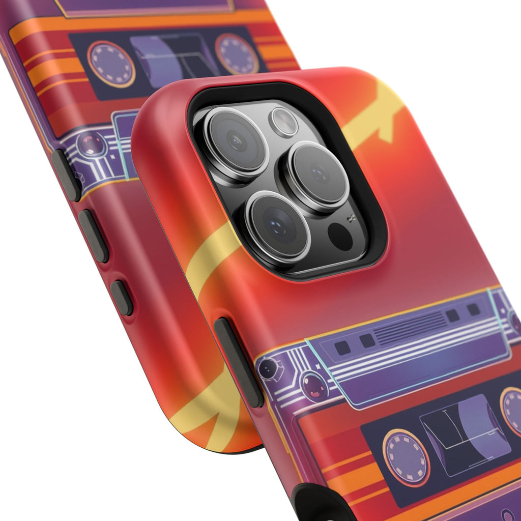 iPhone Cassette Tape Rewind Bold Art Slim Everyday Designer Case · iPhone Case