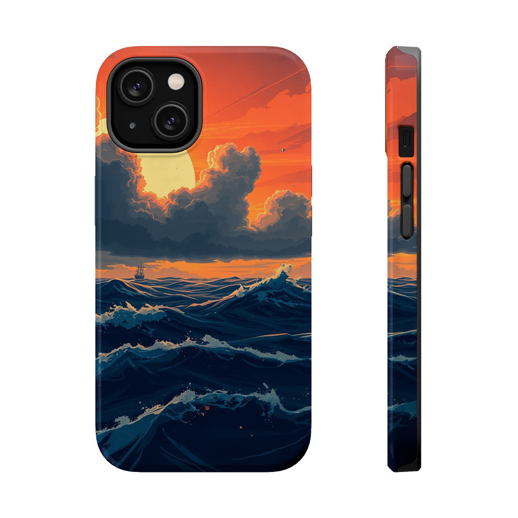 iPhone Dreamy Storm at Sea Design 15 Slim Everyday Designer Case · iPhone Case