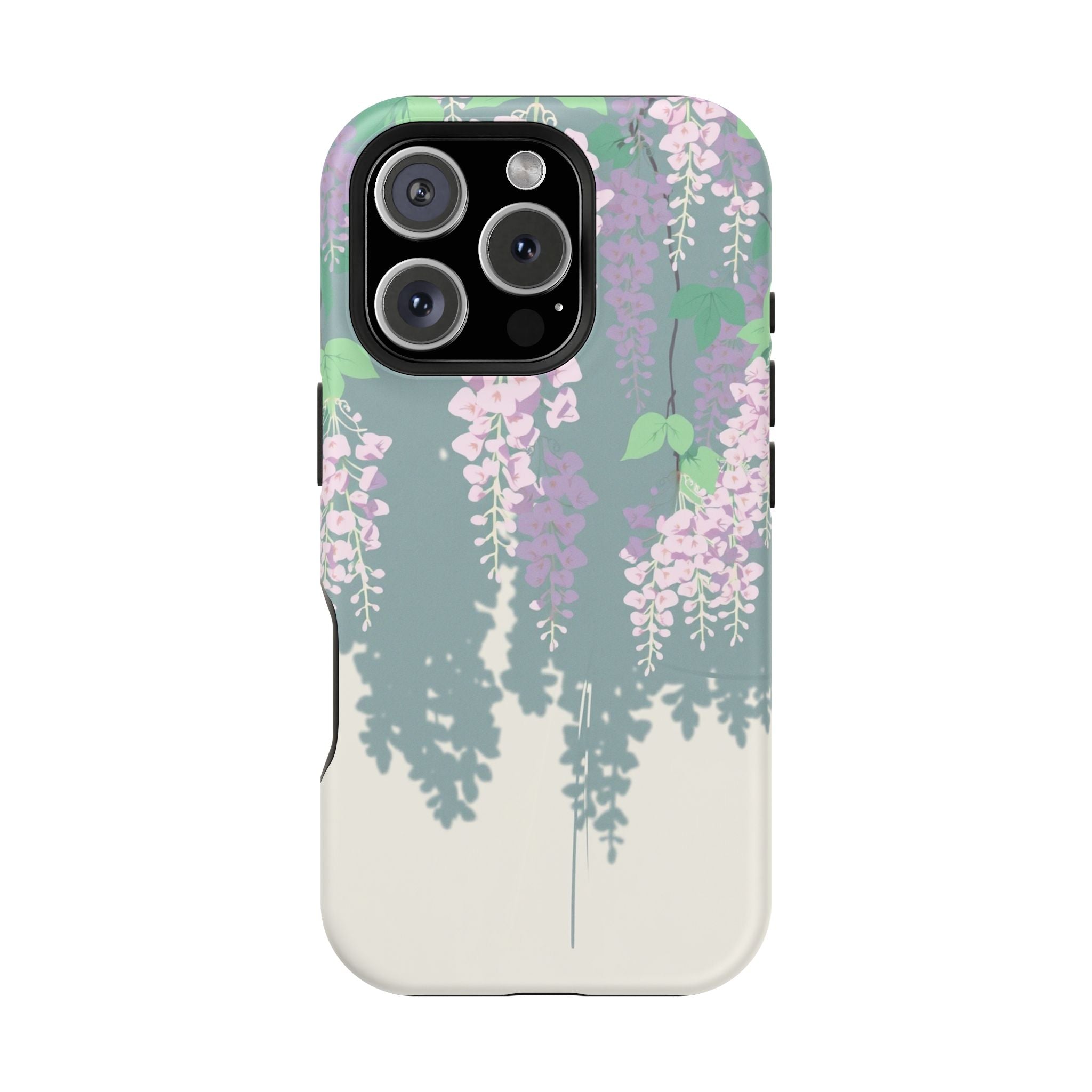 iPhone Dreamy Wisteria Cascade Design Slim Everyday Designer Case · iPhone Case
