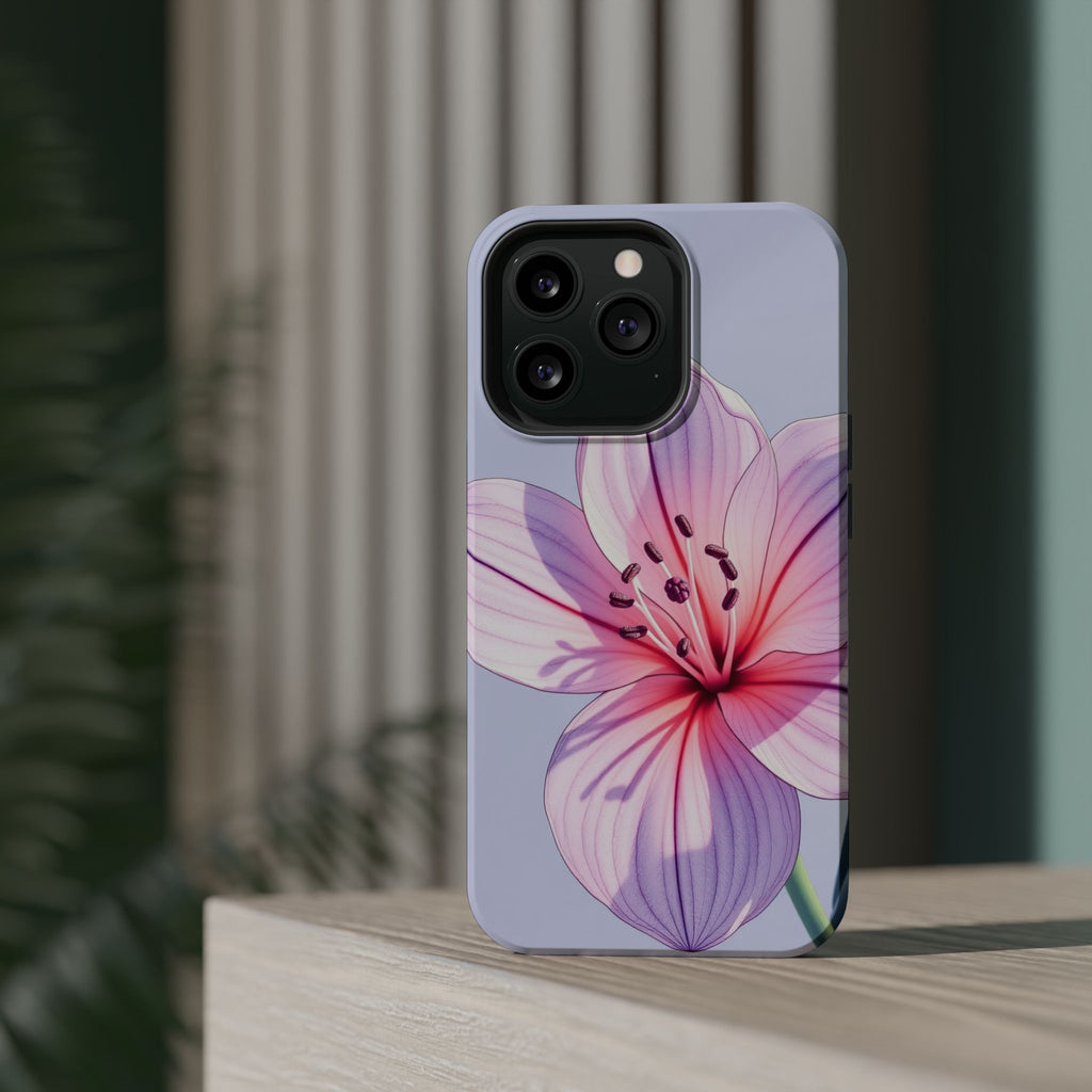 iPhone Lavender And Pearl Tropical Bloom Slim Everyday iPhone Designer · iPhone