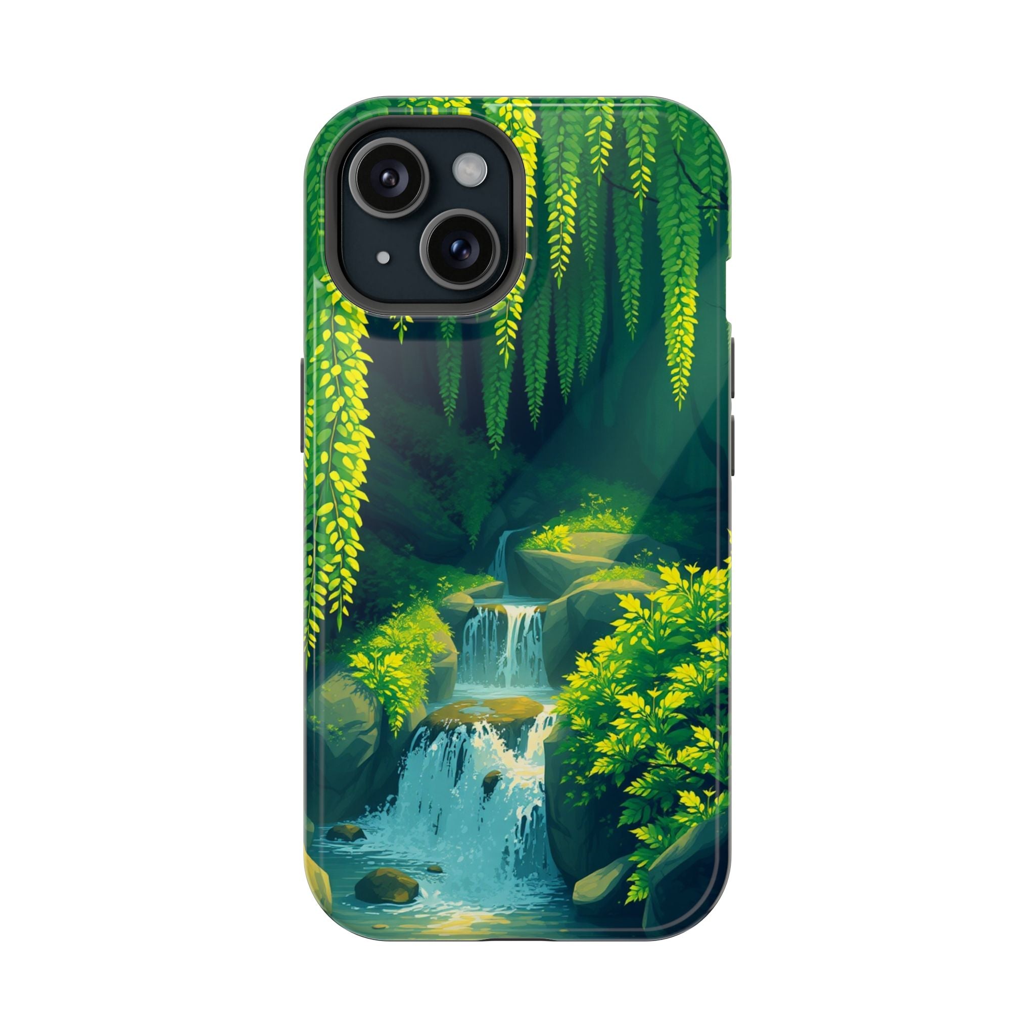 iPhone Earthy Wisteria Cascade Design Slim Everyday iPhone 13 Designer · iPhone