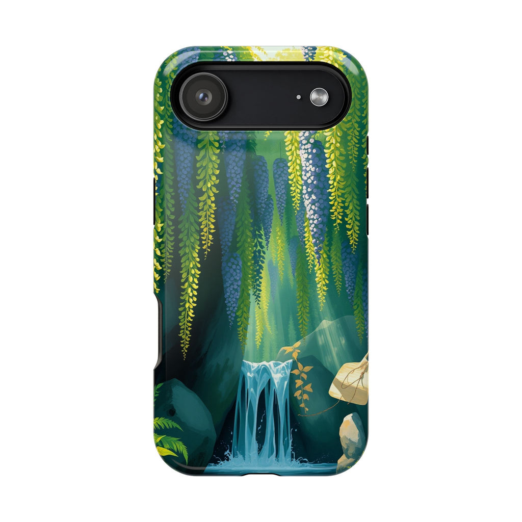 iPhone Wisteria Cascade Mystic Art Bold Modern Everyday Snap Case · iPhone Case