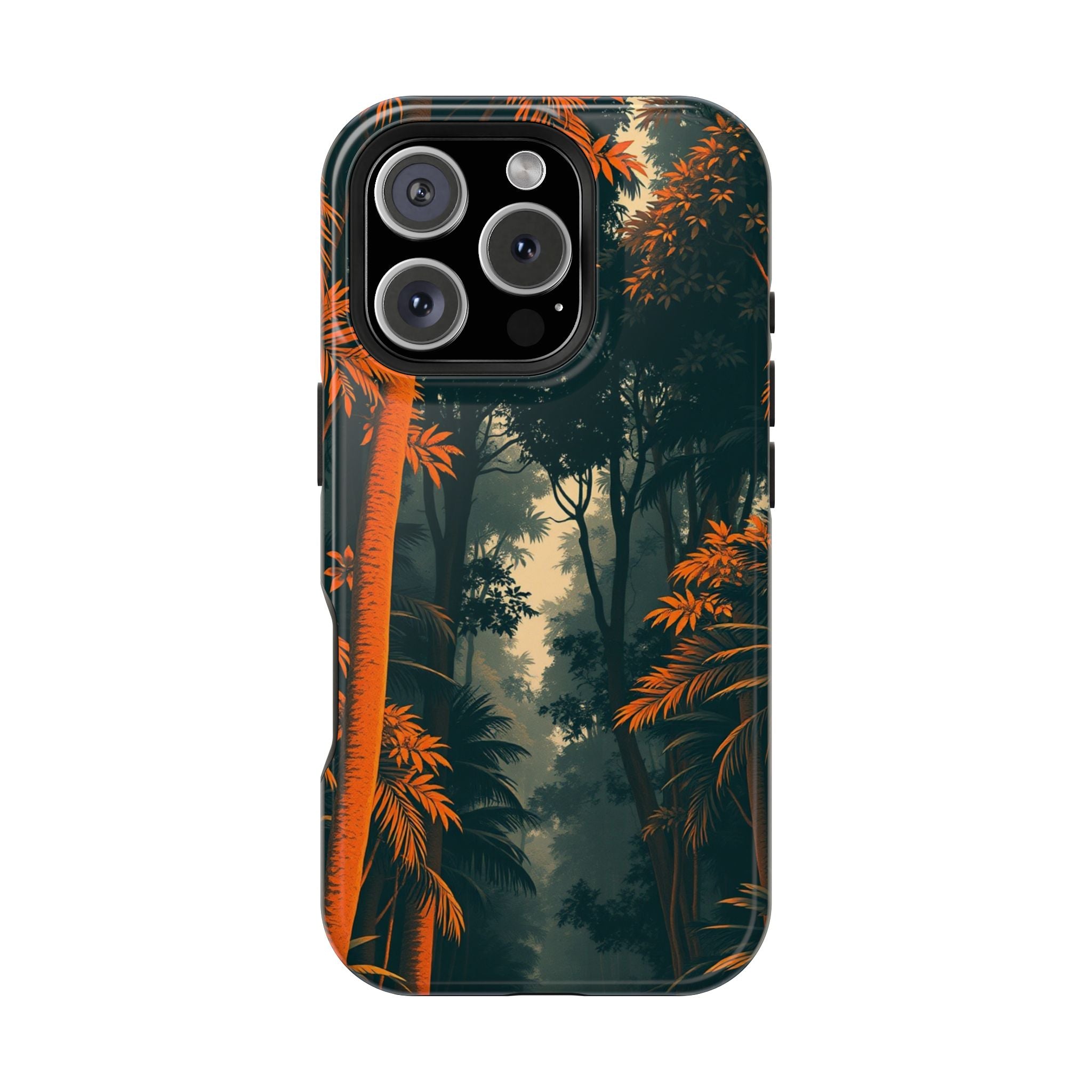 iPhone Burnt Orange And Sand Rainforest Canopy Soft iPhone Finish · iPhone Case