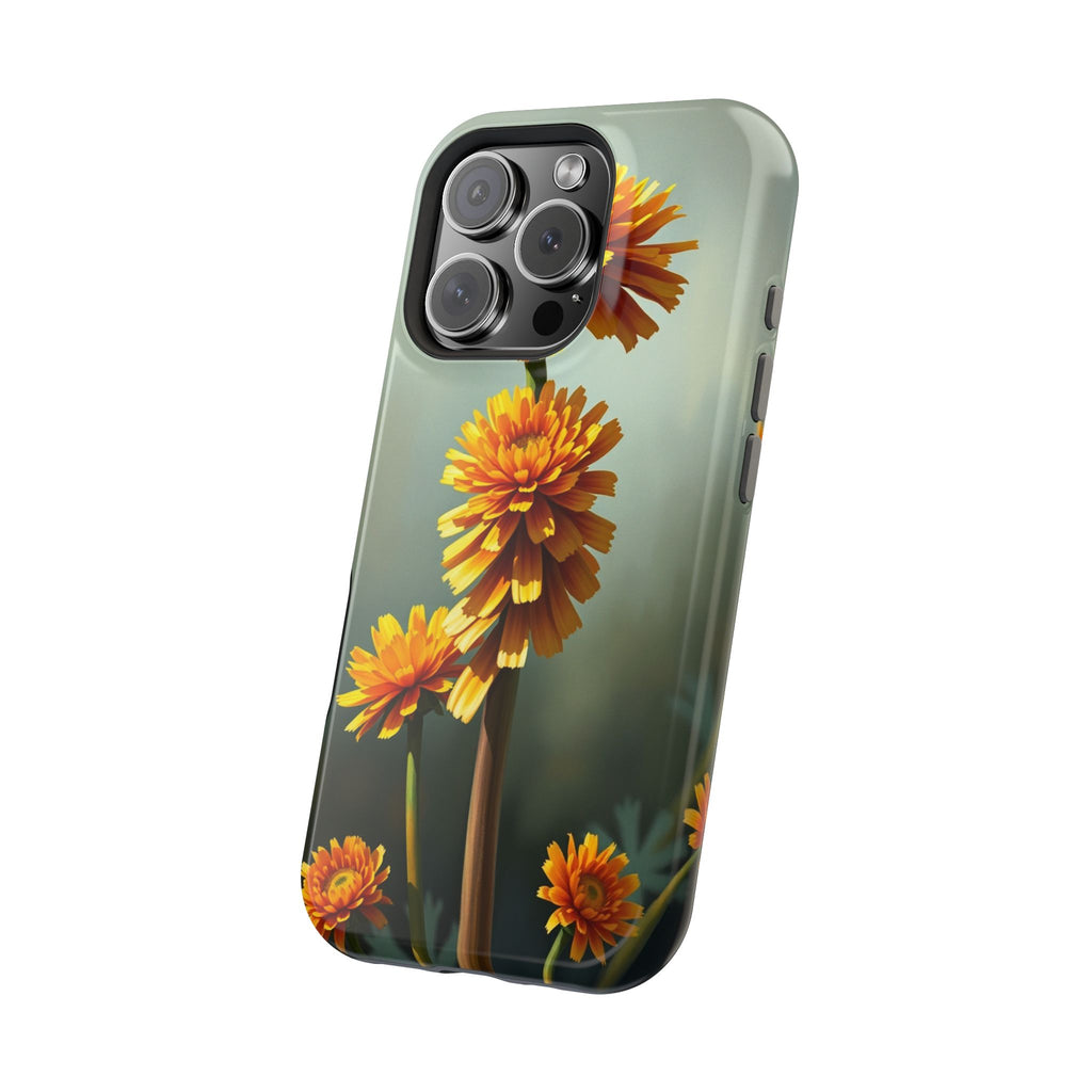 iPhone Ranunculus Stack Electric Art Slim Everyday Designer Case · iPhone Case