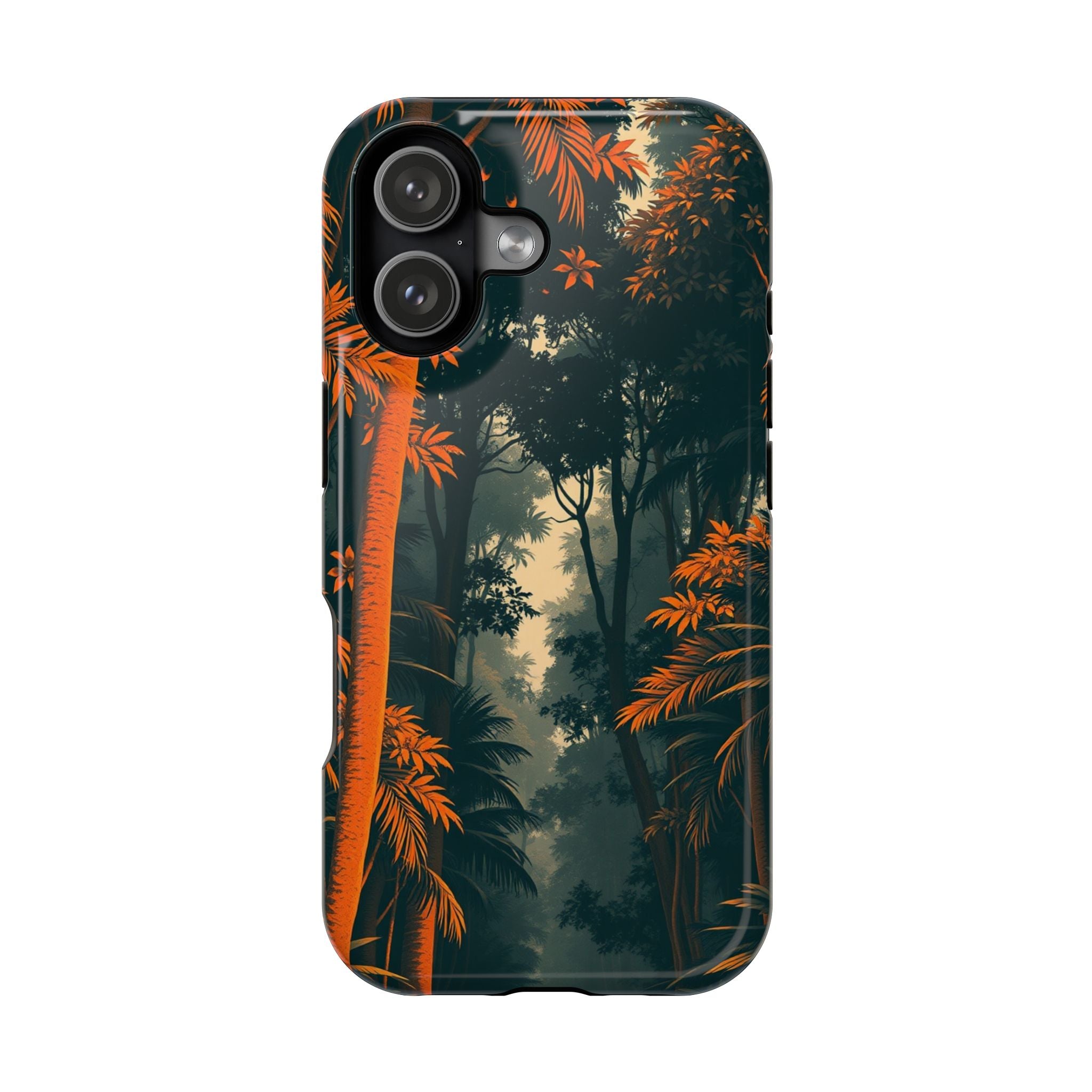 iPhone Burnt Orange And Sand Rainforest Canopy Soft iPhone Finish · iPhone Case