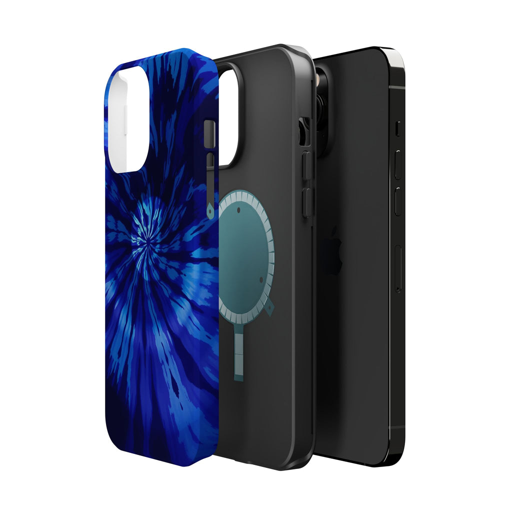 iPhone Tie-Dye Vortex Dark Gothic Ink Slim Everyday Designer Case · iPhone Case