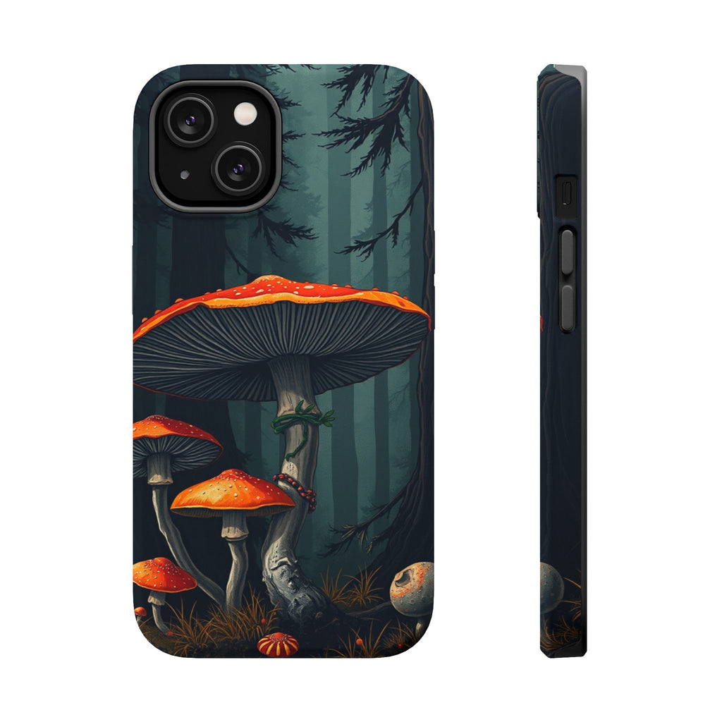 iPhone Mushroom Forest Dark Academia Slim Everyday Designer Case · iPhone Case