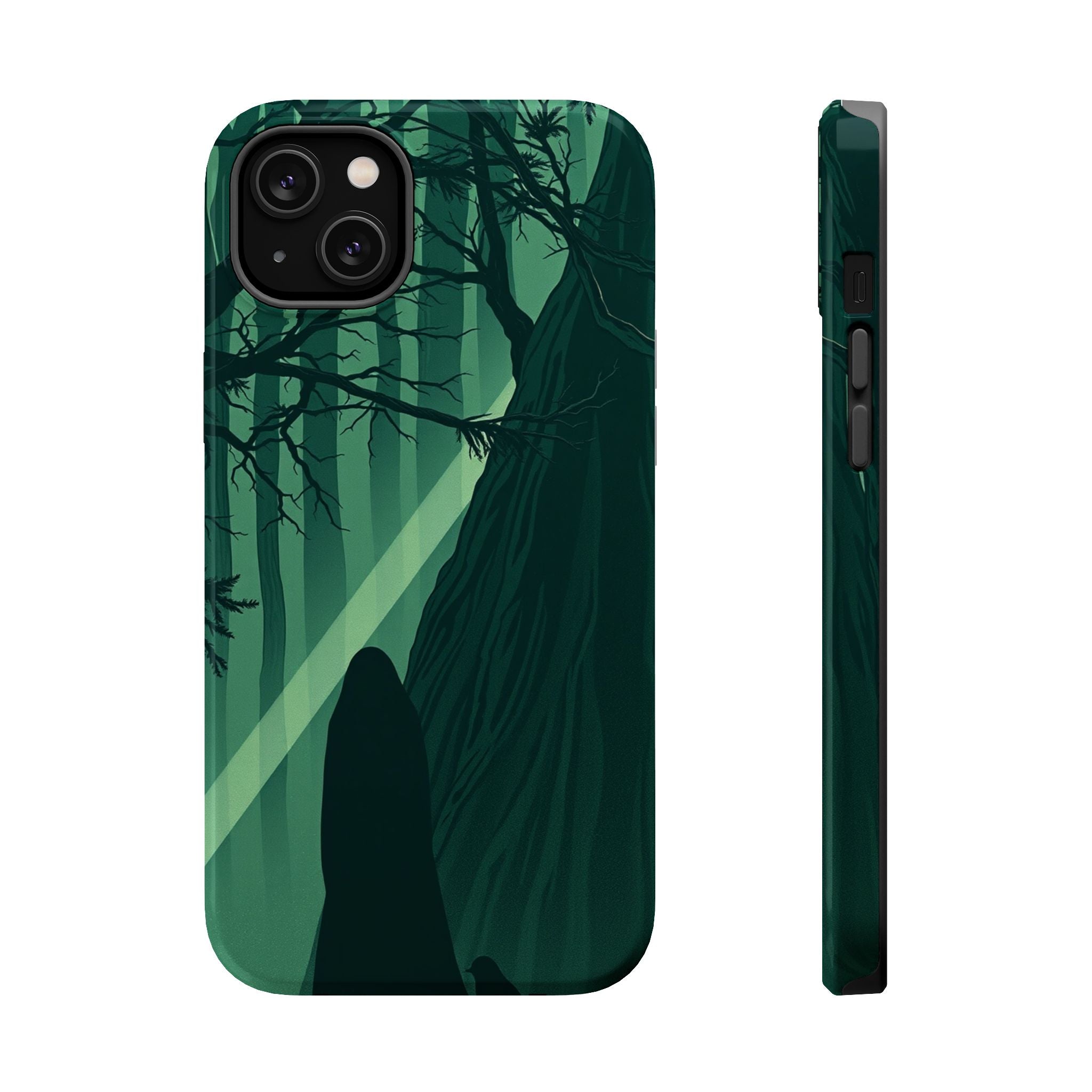 iPhone Sage And Ivory Dark Forest Spirits Slim Everyday Designer Case · iPhone C