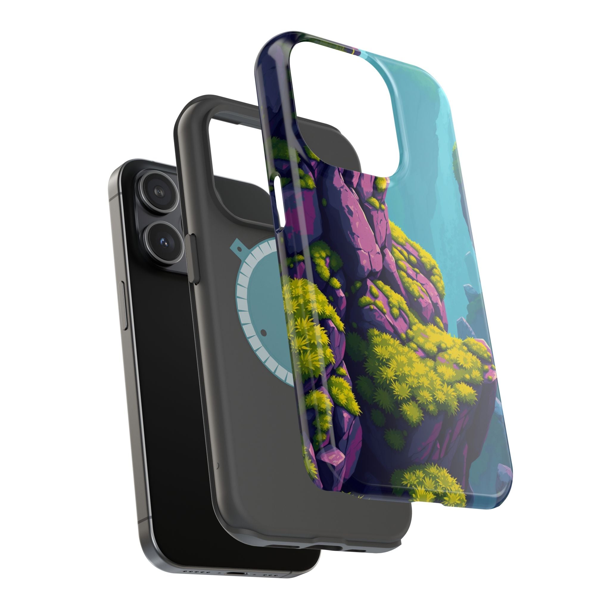 iPhone Radiant Moss Covered Rocks Design Slim Everyday iPhone Designer · iPhone
