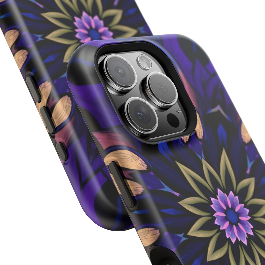 iPhone Floral Mandala Mystic Art Bold Modern Everyday Snap Case · iPhone Case