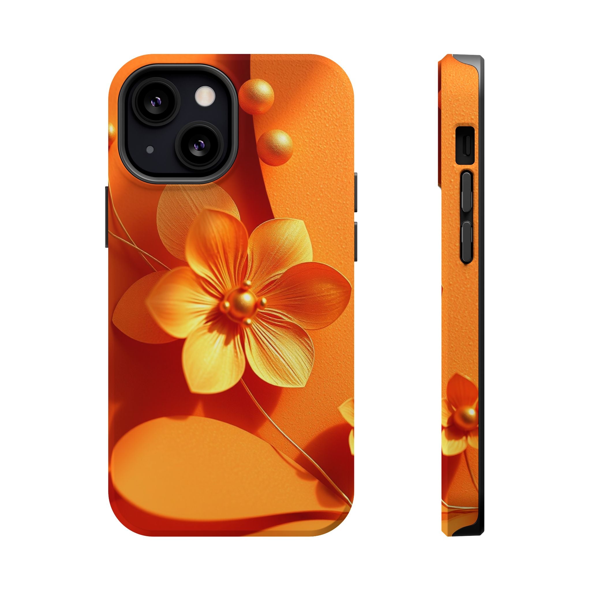 iPhone Floral Geometric Gold Foil Luxury Slim Everyday iPhone Designer · iPhone
