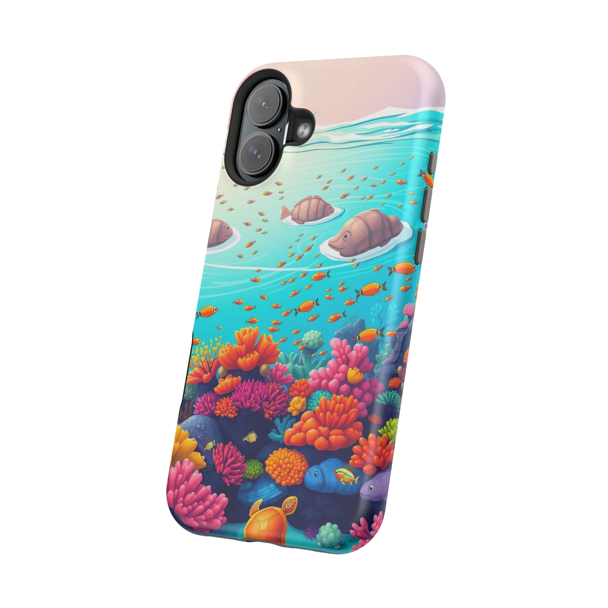 iPhone Coral Reef Panorama Kids Fun Phone Case Gift Slim Snap Case · iPhone Case