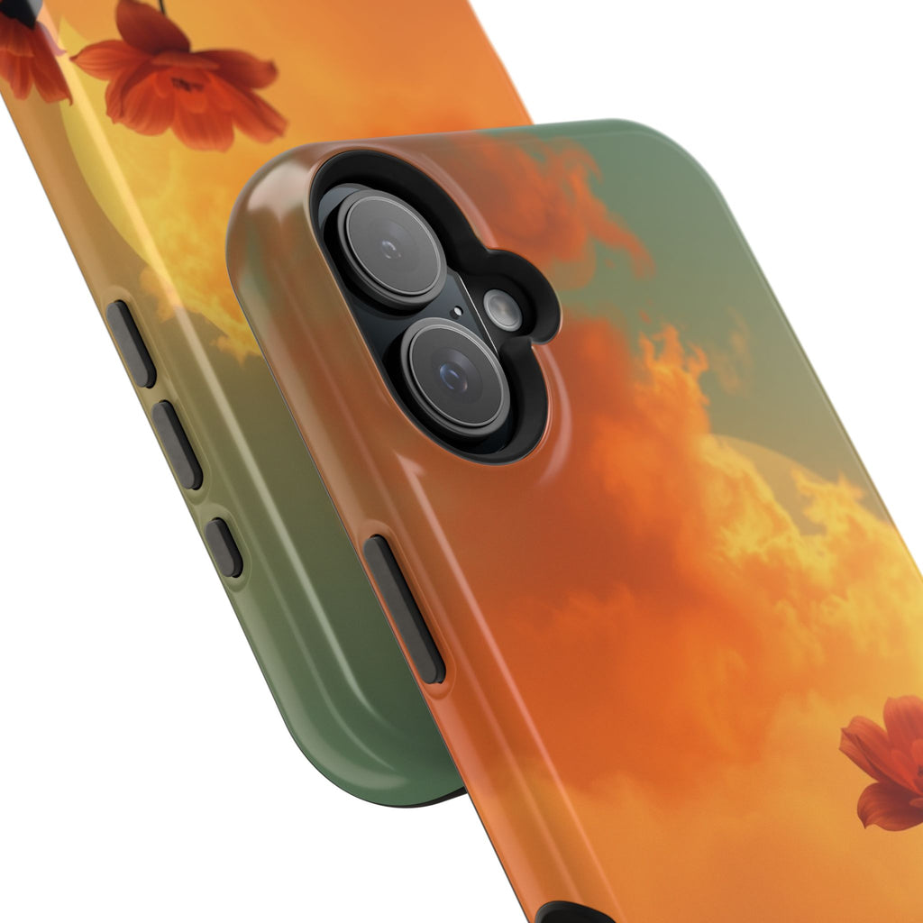 iPhone Floral Ombre Enchanted Art Bold Modern Everyday Snap Case · iPhone Case