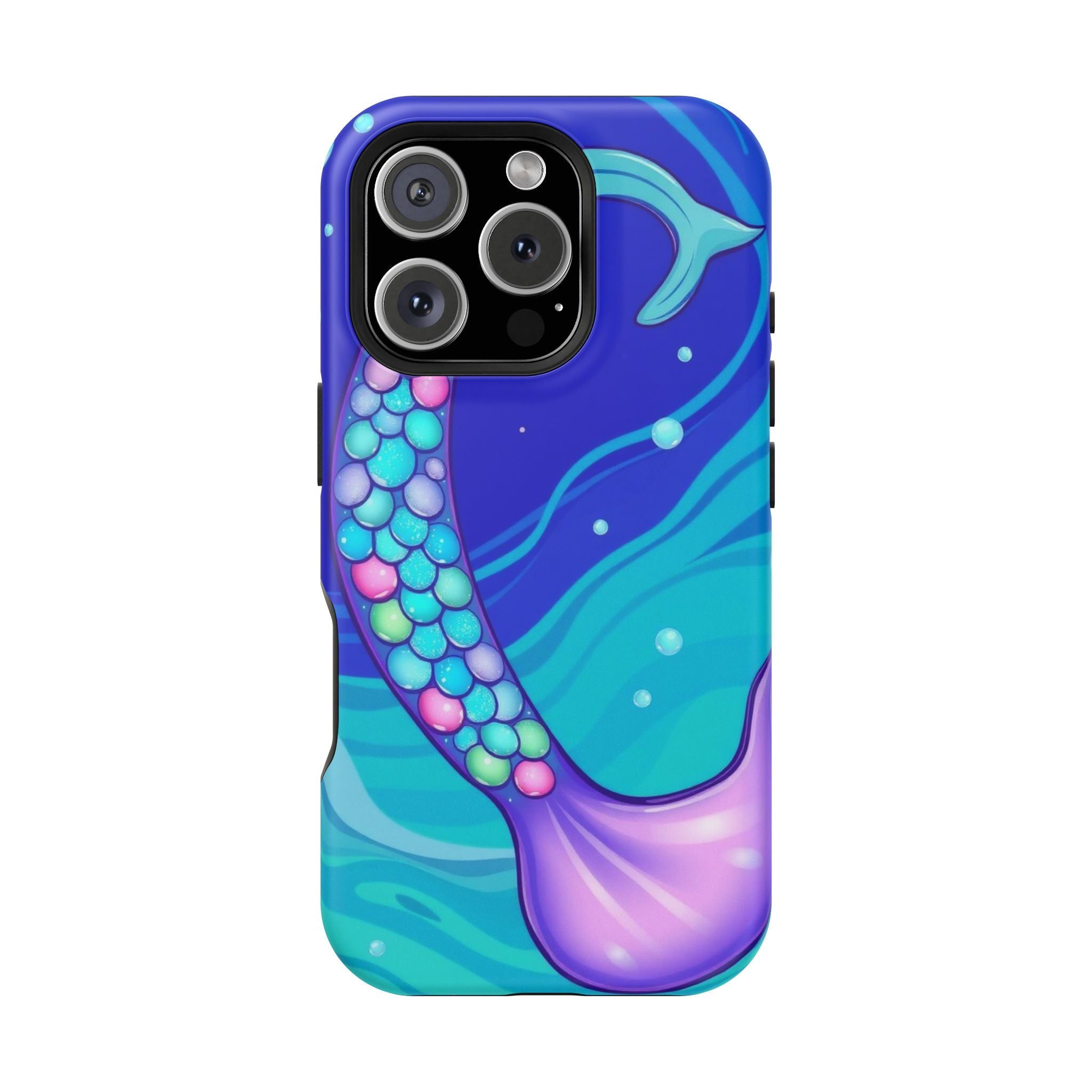 iPhone Mermaid Tail Swirl Kids Fun iPhone Phone Case Gift Artistic · iPhone Case