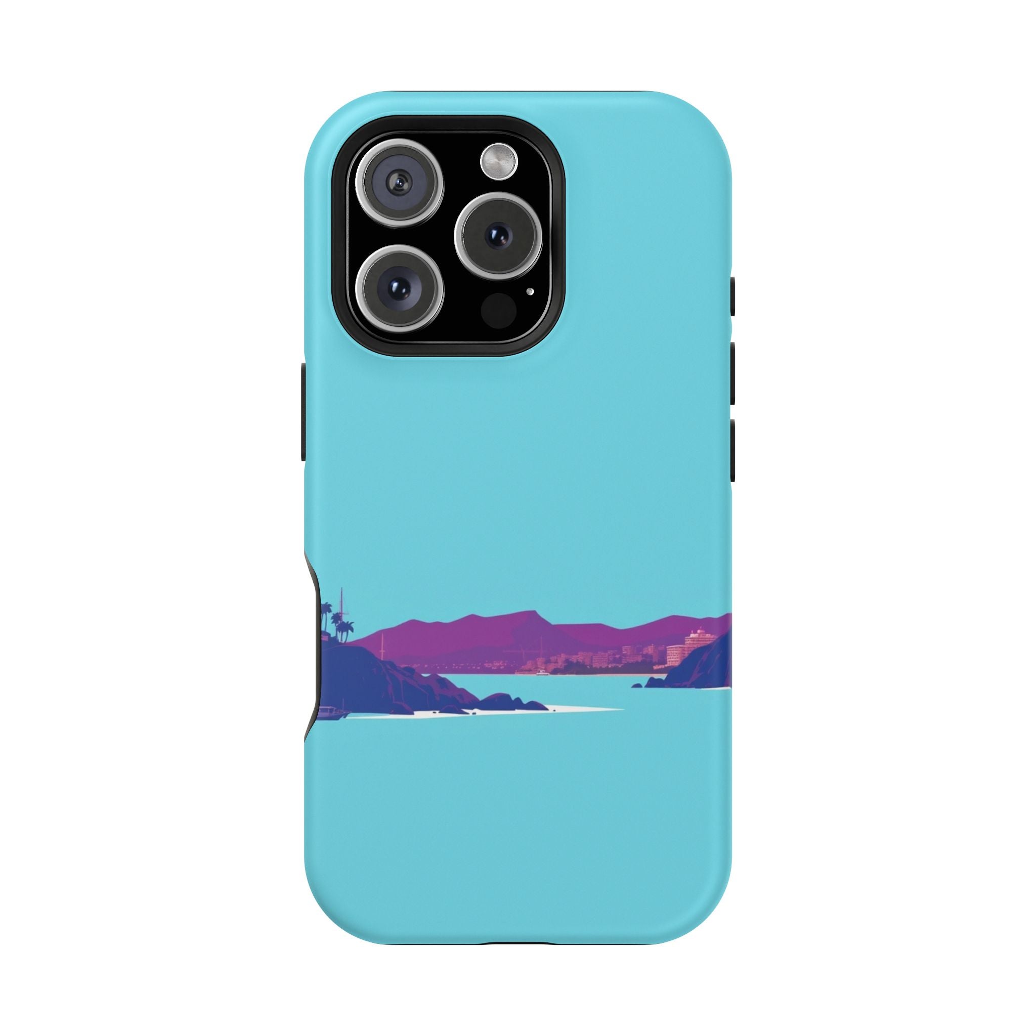 iPhone Hibiscus Coast Mystic Art Bold Modern Everyday Snap Case · iPhone Case