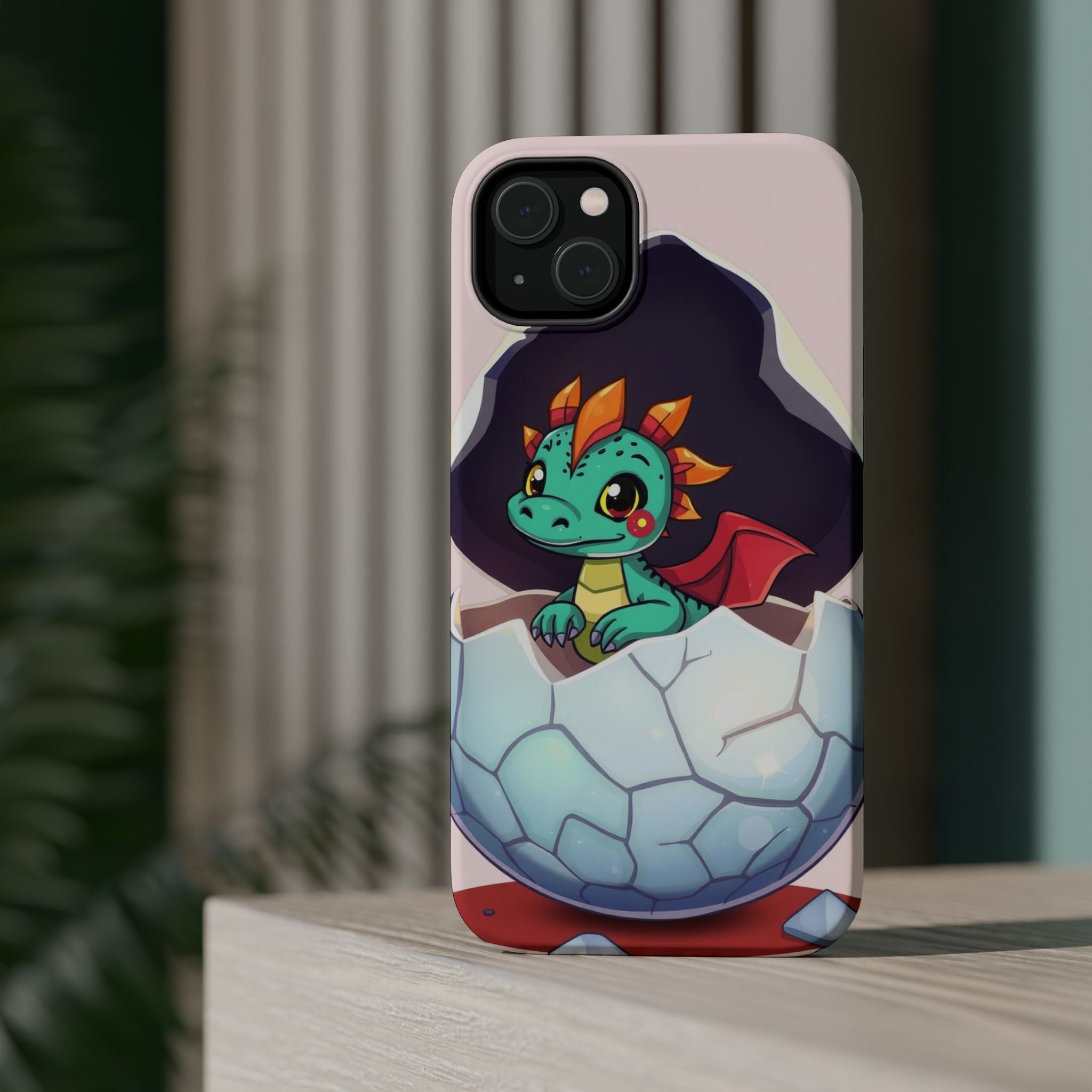 iPhone Dragon Hatching Egg Kids Fun Phone Case Gift Slim Snap Case · iPhone Case