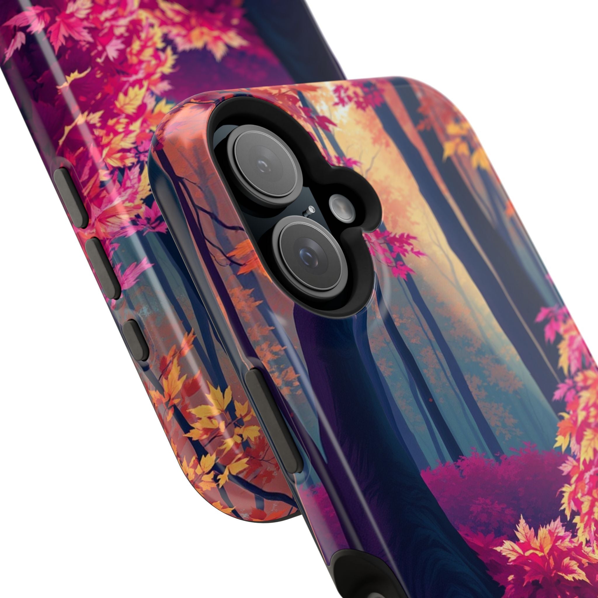 iPhone Earthy Autumn Forest Floor Design Slim Everyday iPhone Designer · iPhone